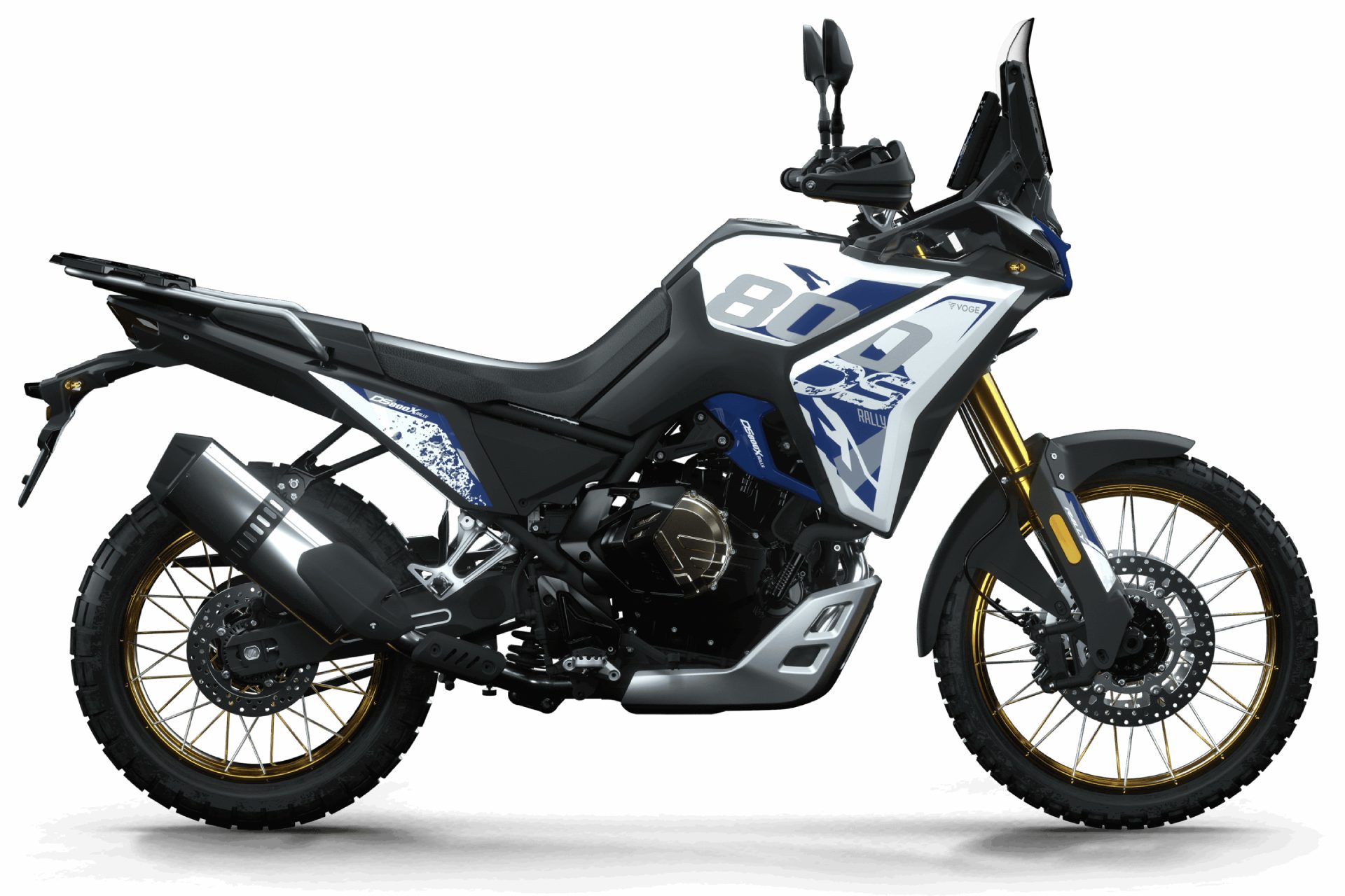 AKT-Voge DS800X Rally: ya está en preventa la nueva adventure que busca conquistar Colombia