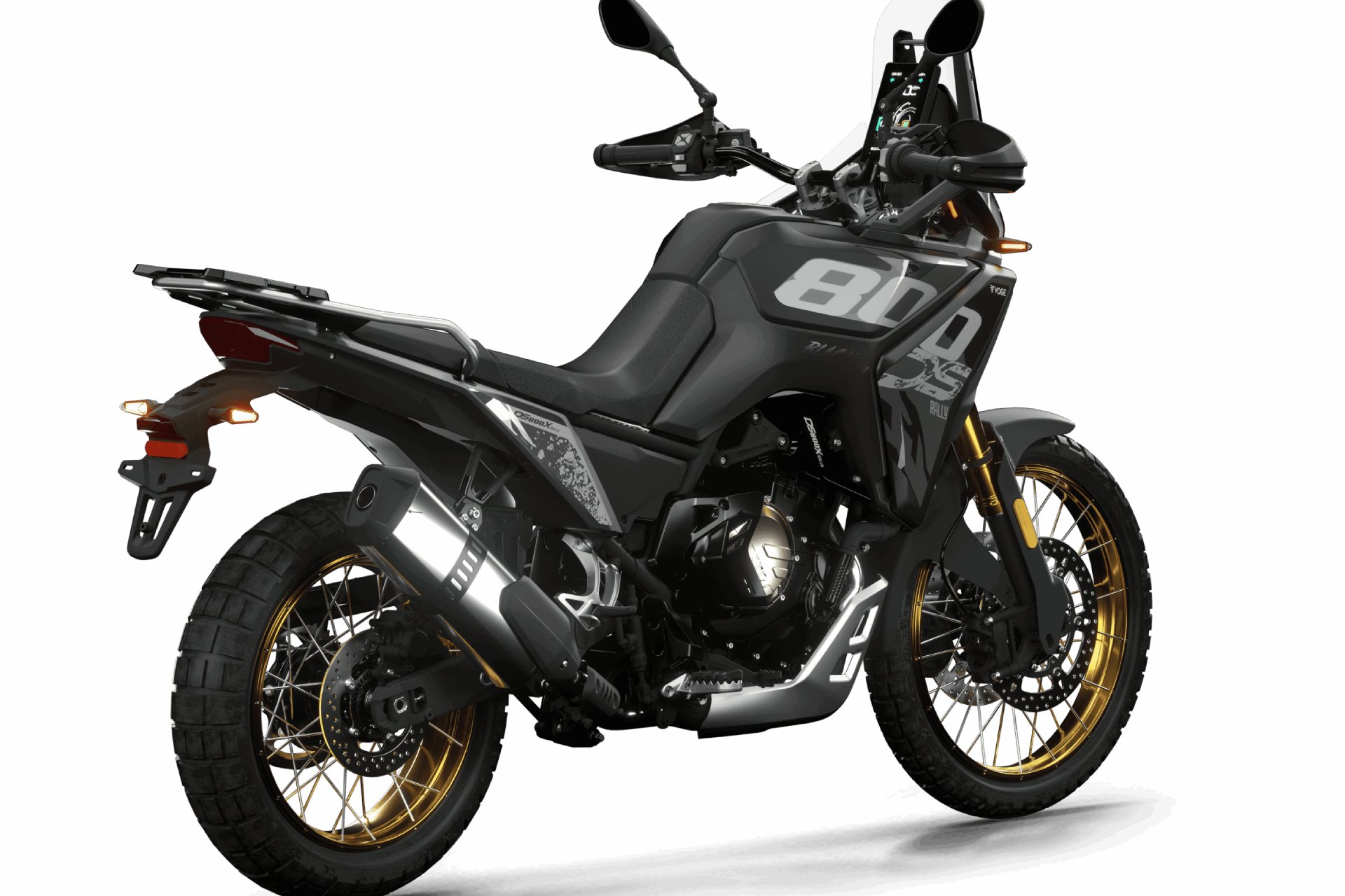 AKT-Voge DS800X Rally: ya está en preventa la nueva adventure que busca conquistar Colombia