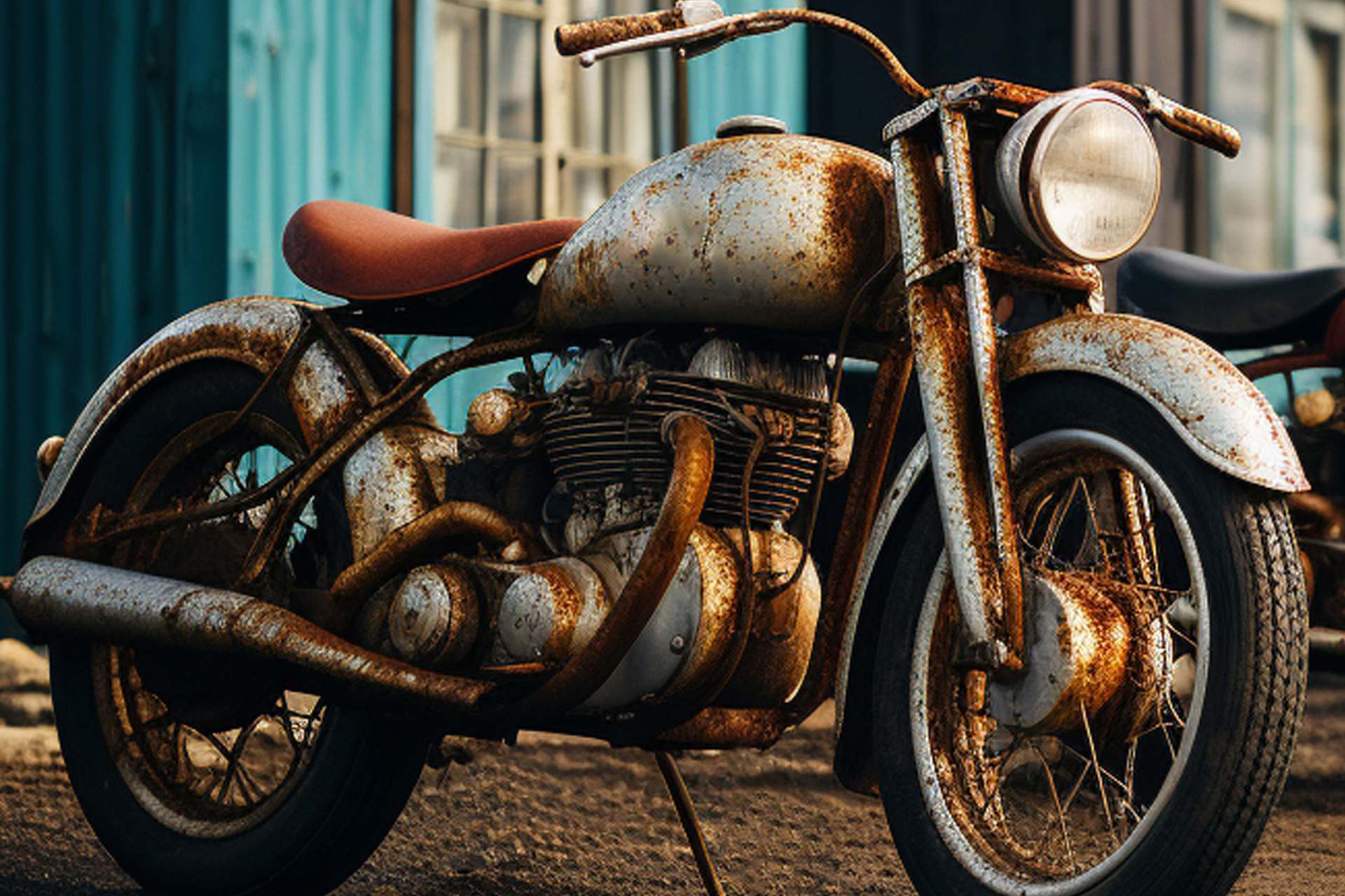 ¿Cómo decirle adiós al óxido de su moto?