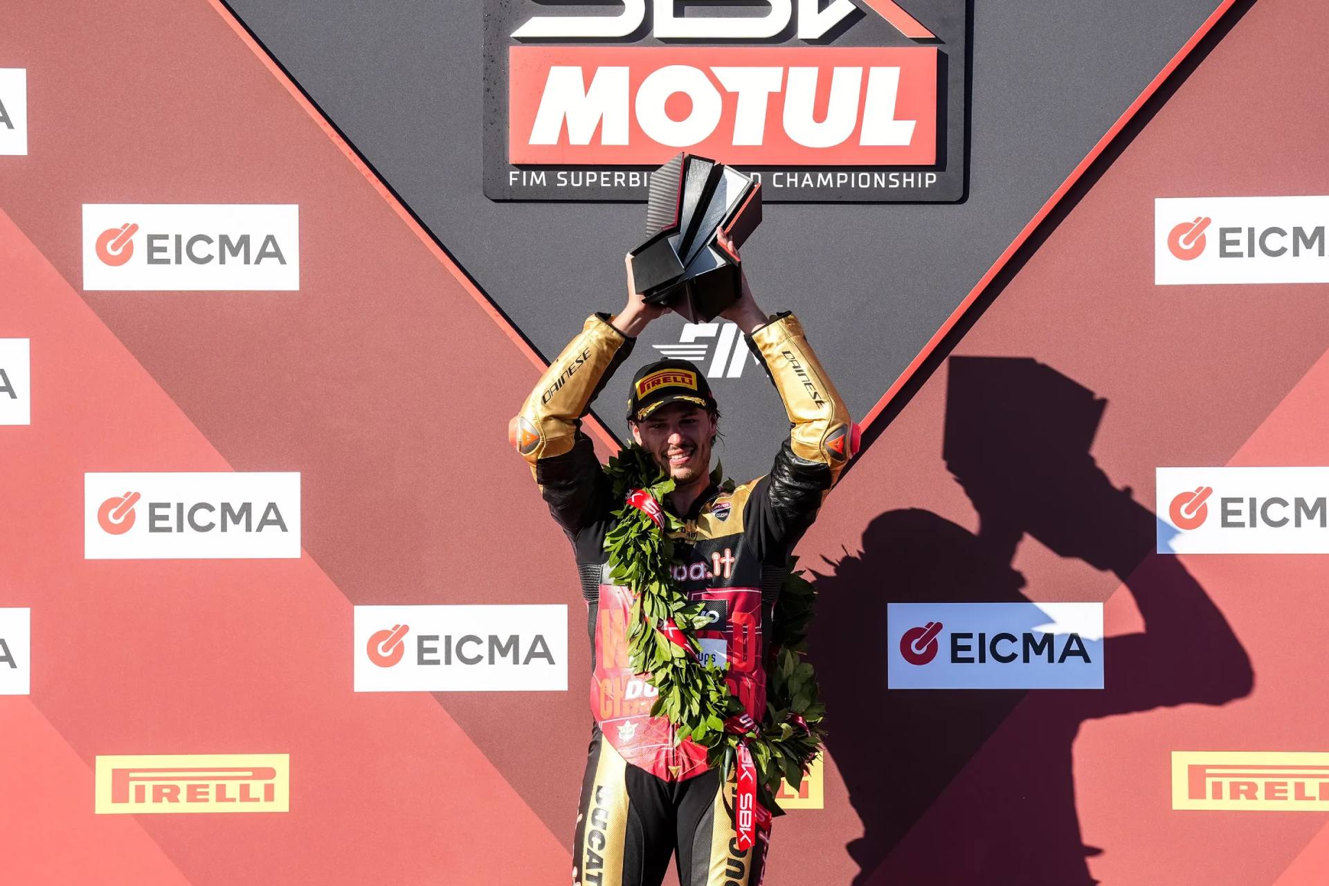 Nicolò Bulega, nuevo campeón del WorldSBK 2026