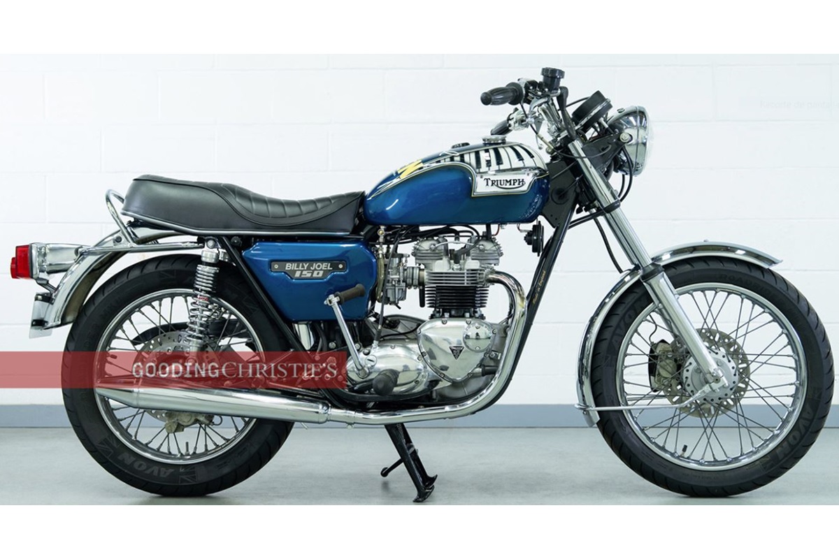 Billy Joel vende su colección de motos por una buena causa