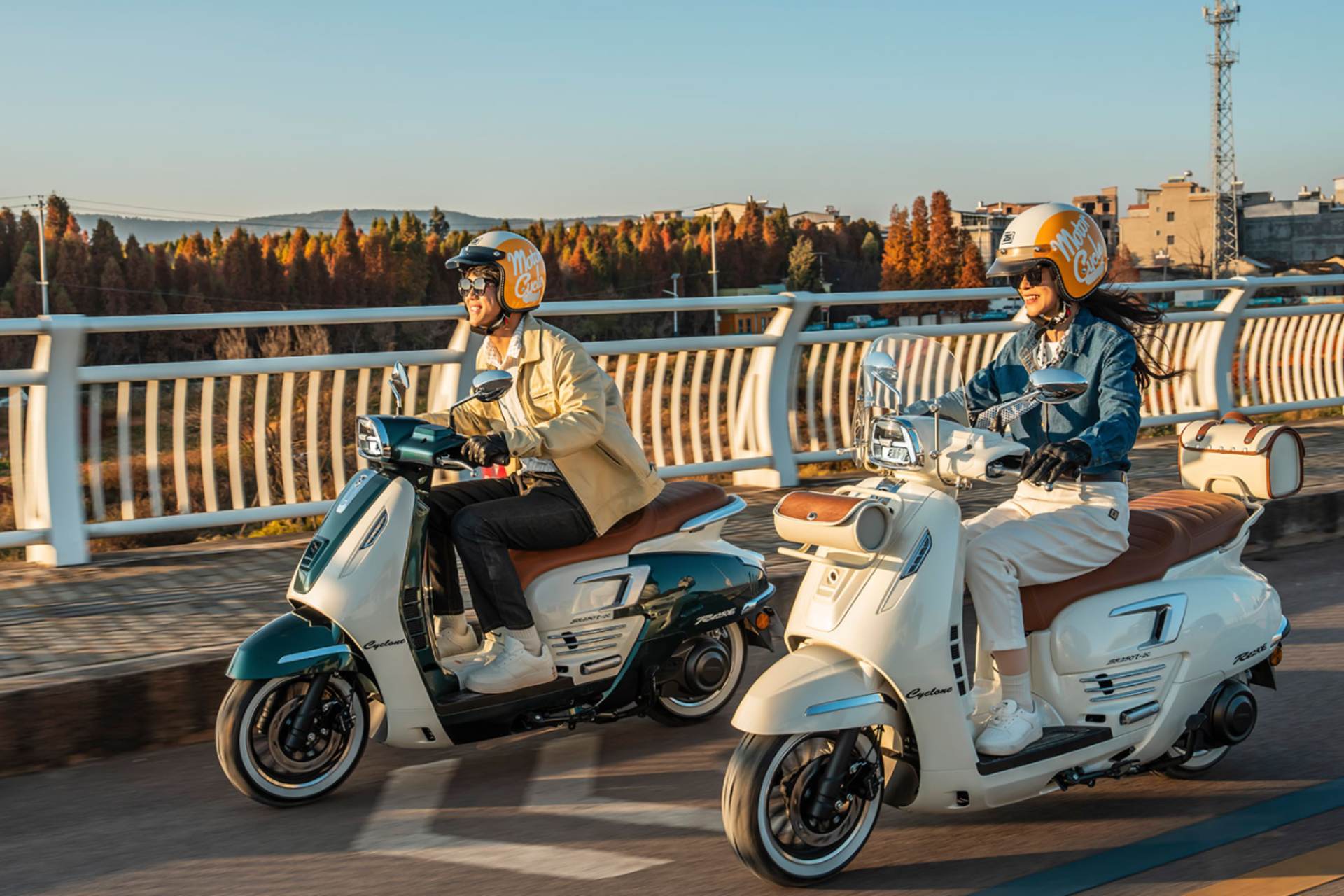 Cyclone RT250E, el scooter retro con tecnología de vanguardia