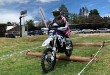 Daniella Acosta, primera piloto colombiana en disputar el Six Days de Enduro