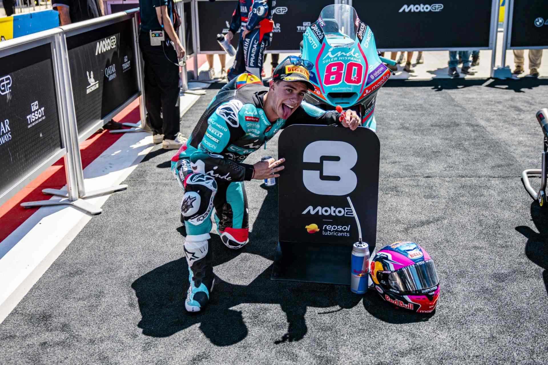 David Alonso, la estrella colombiana que se prepara para irrumpir en MotoGP
