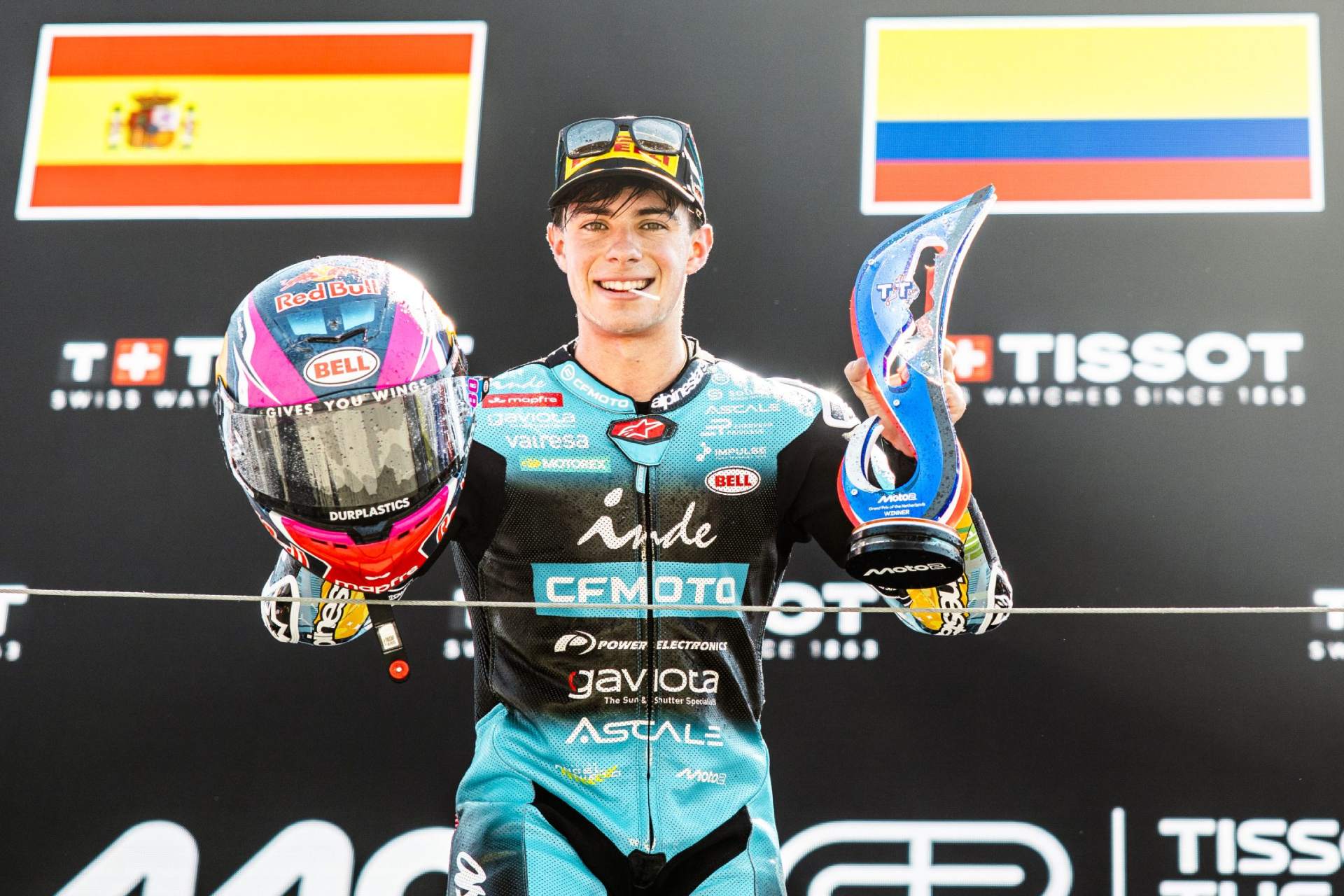 David Alonso, la estrella colombiana que se prepara para irrumpir en MotoGP