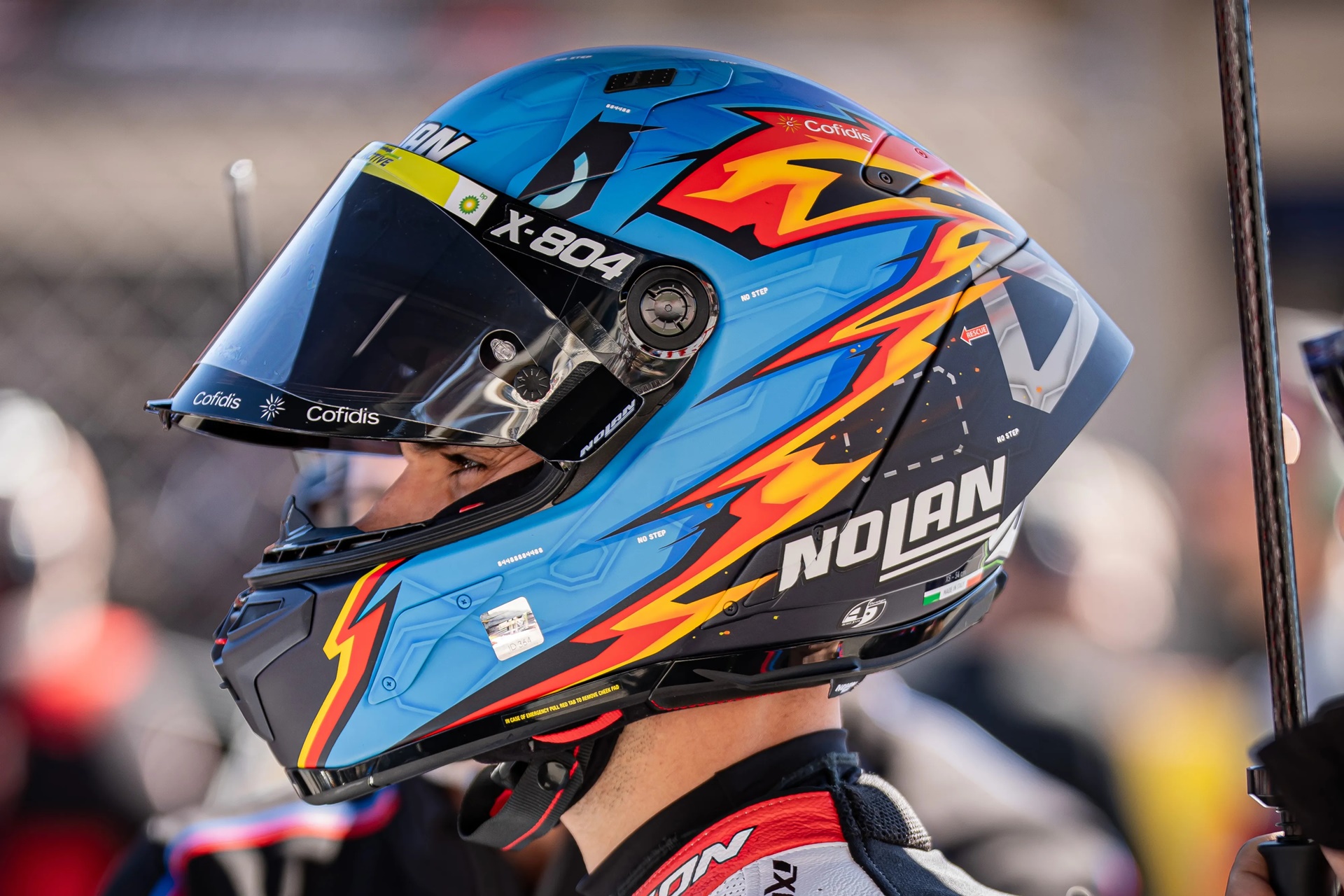 Nolan X-804 RS Ultra Carbon Oliveira Replica: “nacido en el circuito. Pensado para el piloto”