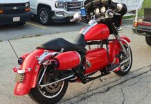 Harley-Davidson Street Glide Jet Glide reacción