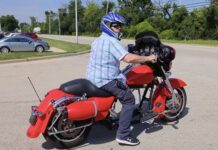 Harley-Davidson Street Glide Jet Glide reacción