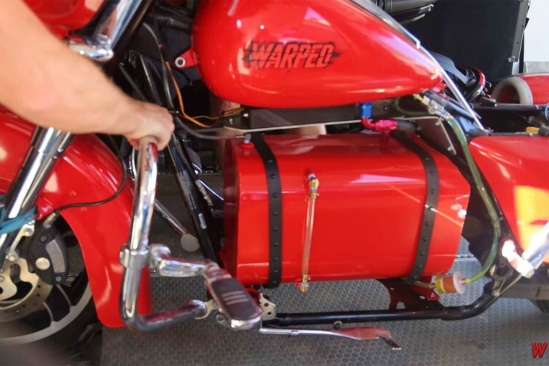 Harley-Davidson Street Glide Jet Glide reacción