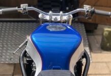 Harris 77 Magnum 4 by Wolf 77 Custom Motorcycles