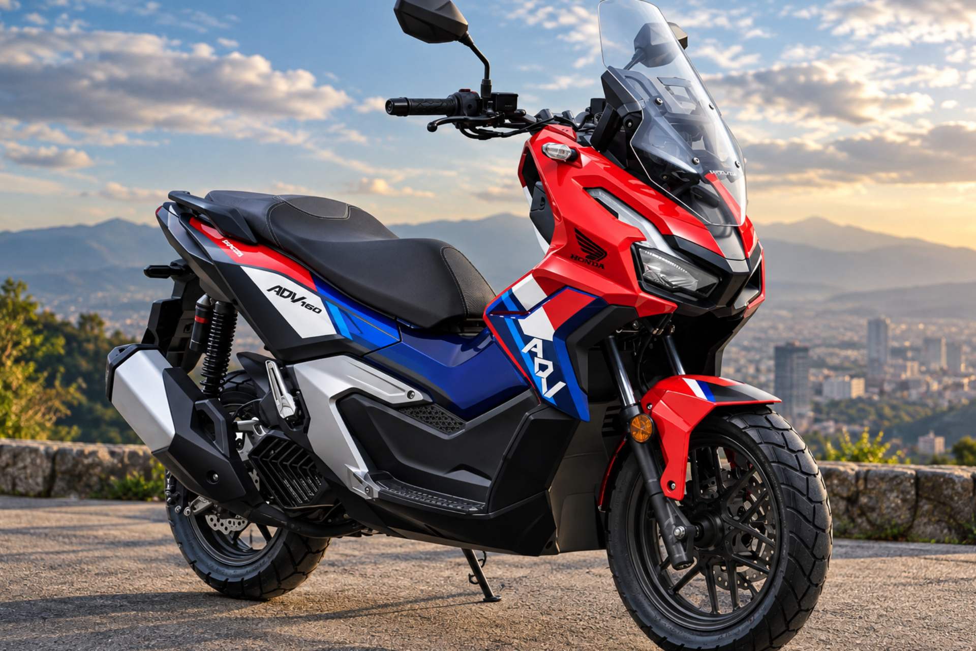 Honda ADV160 Trico Edition y un tributo muy espeacial