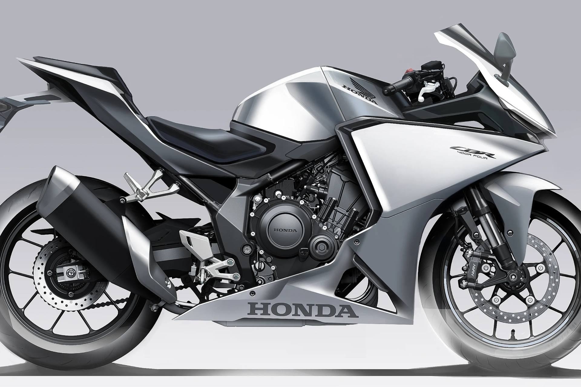 Honda CBR400R Four E-Clutch: anticipo de una motocicleta soñada