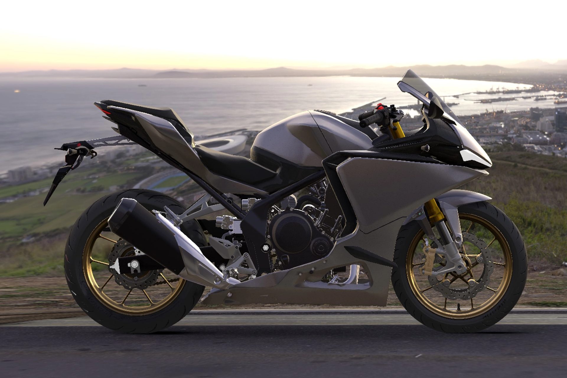Honda CBR400R Four E-Clutch: anticipo de una motocicleta soñada