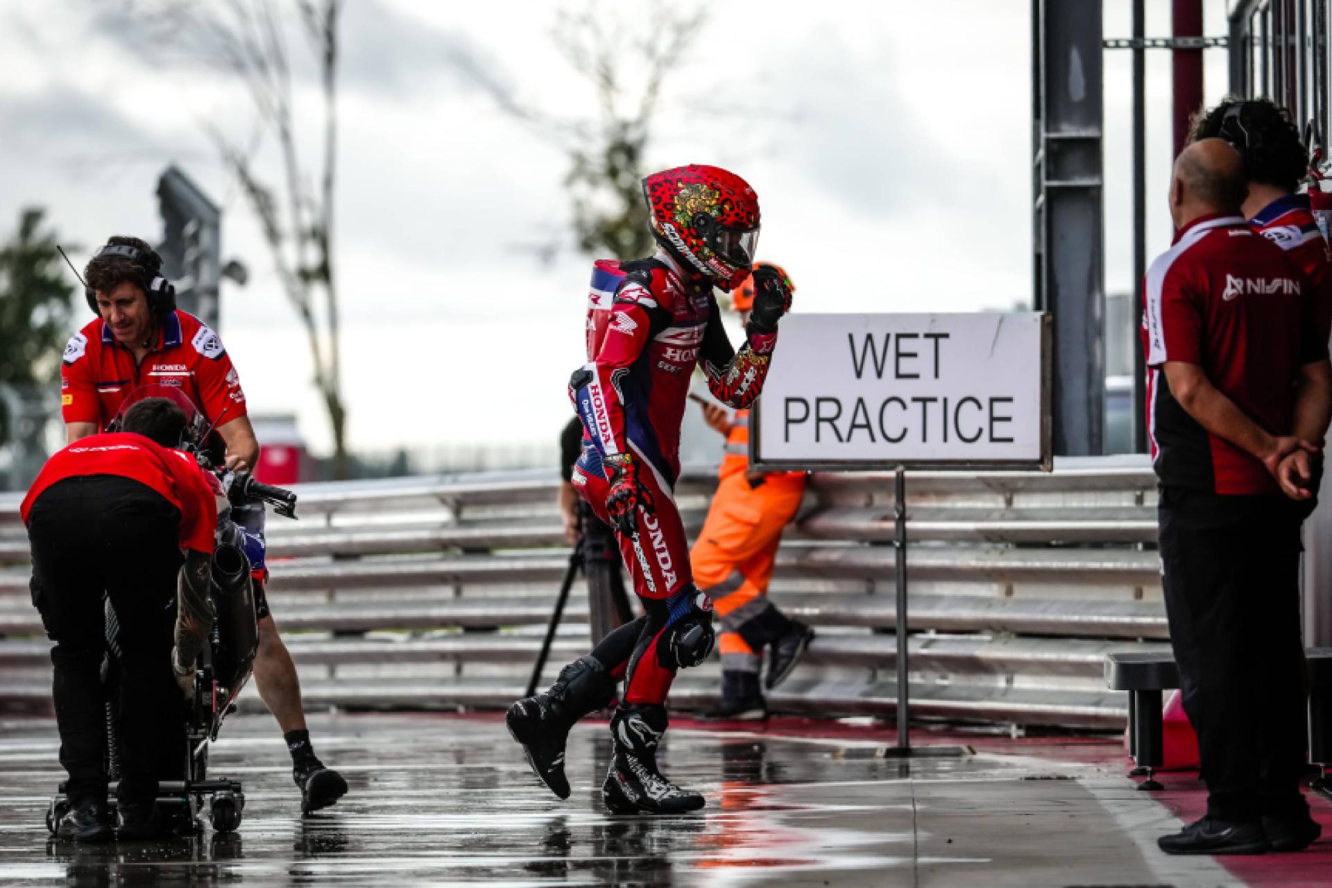 Honda HRC puso a prueba sus Fireblade en Cremona