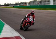 Honda HRC puso a prueba sus Fireblade en Cremona