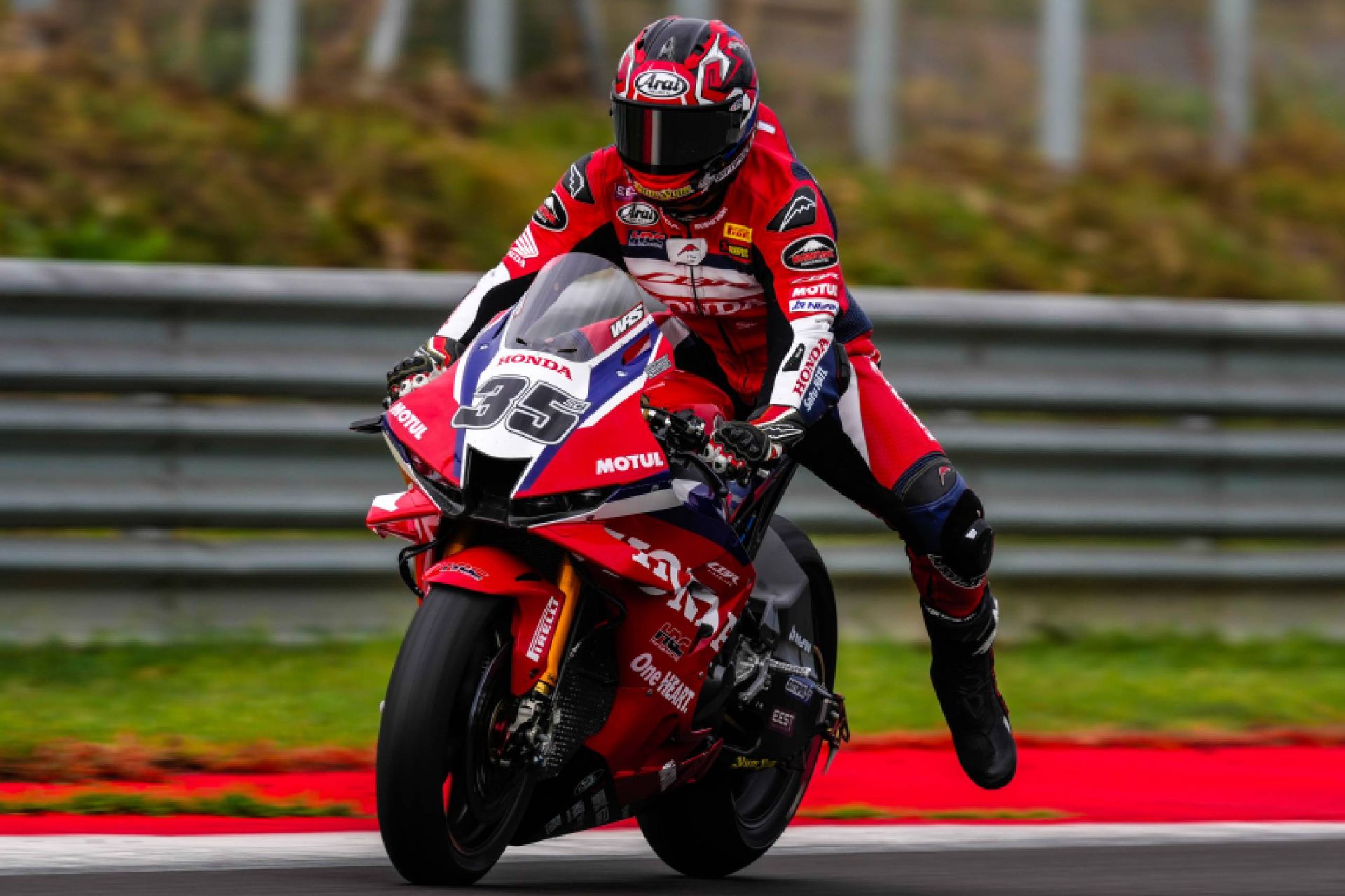 Honda HRC puso a prueba sus Fireblade en Cremona