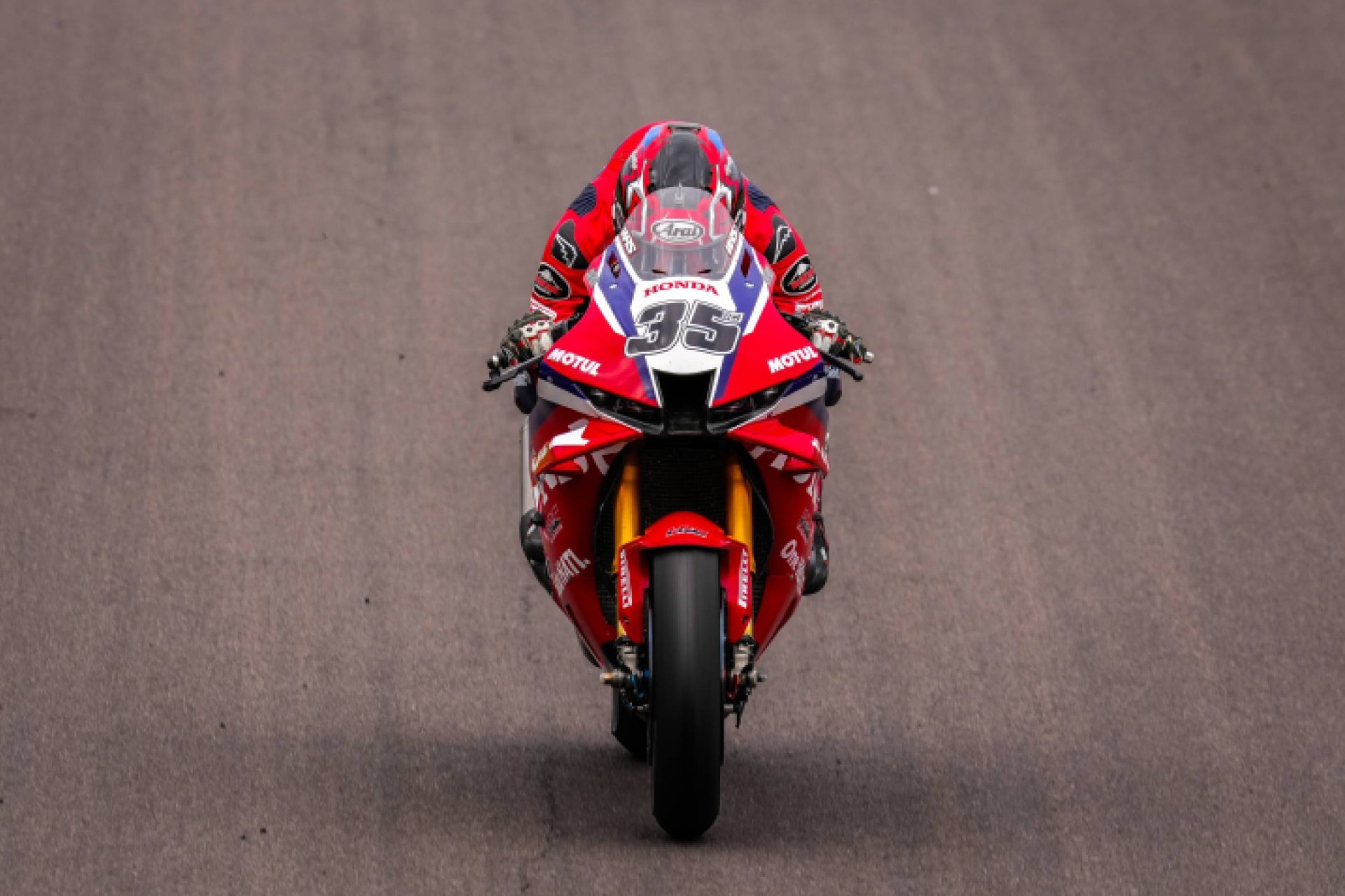 Honda HRC puso a prueba sus Fireblade en Cremona