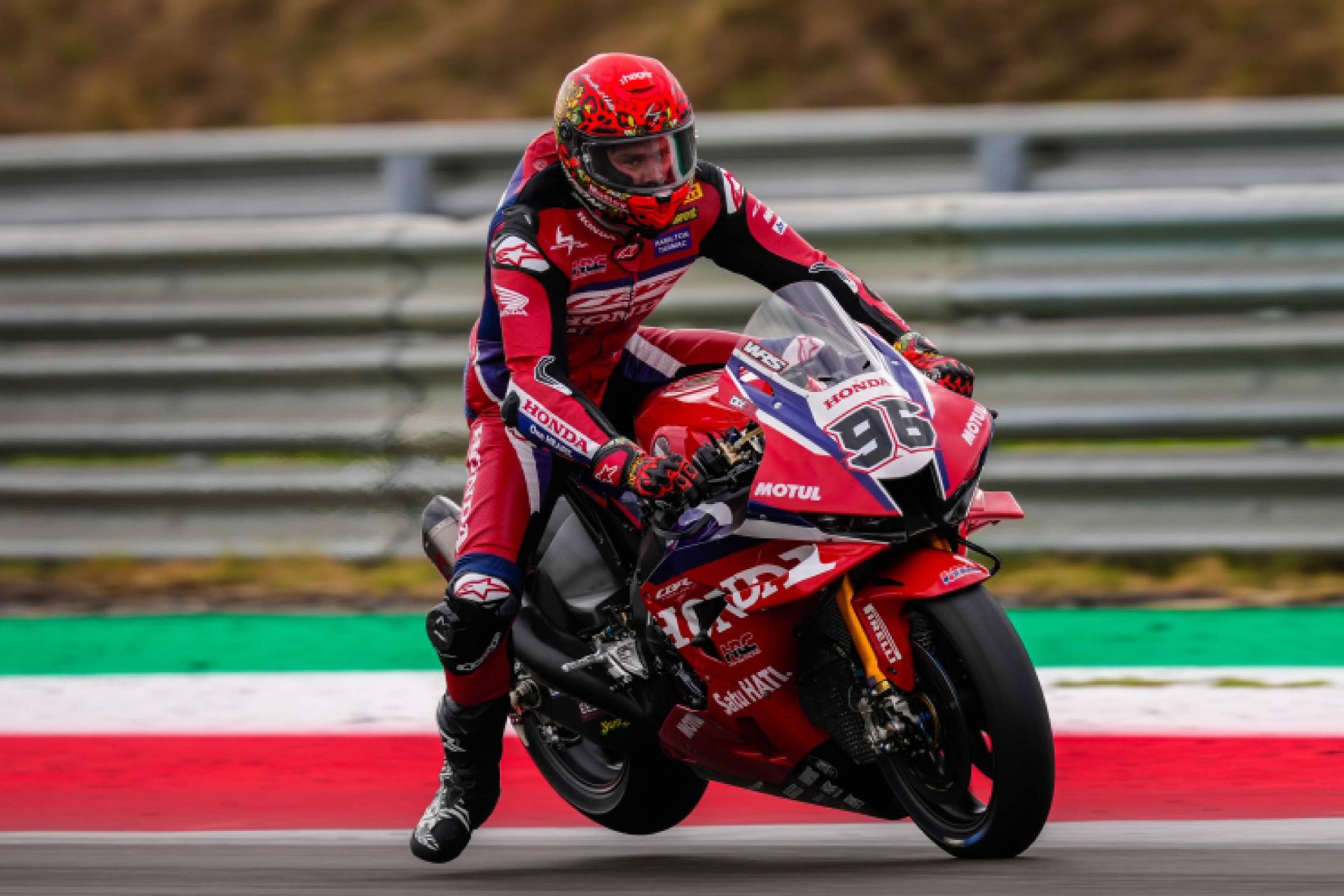 Honda HRC puso a prueba sus Fireblade en Cremona