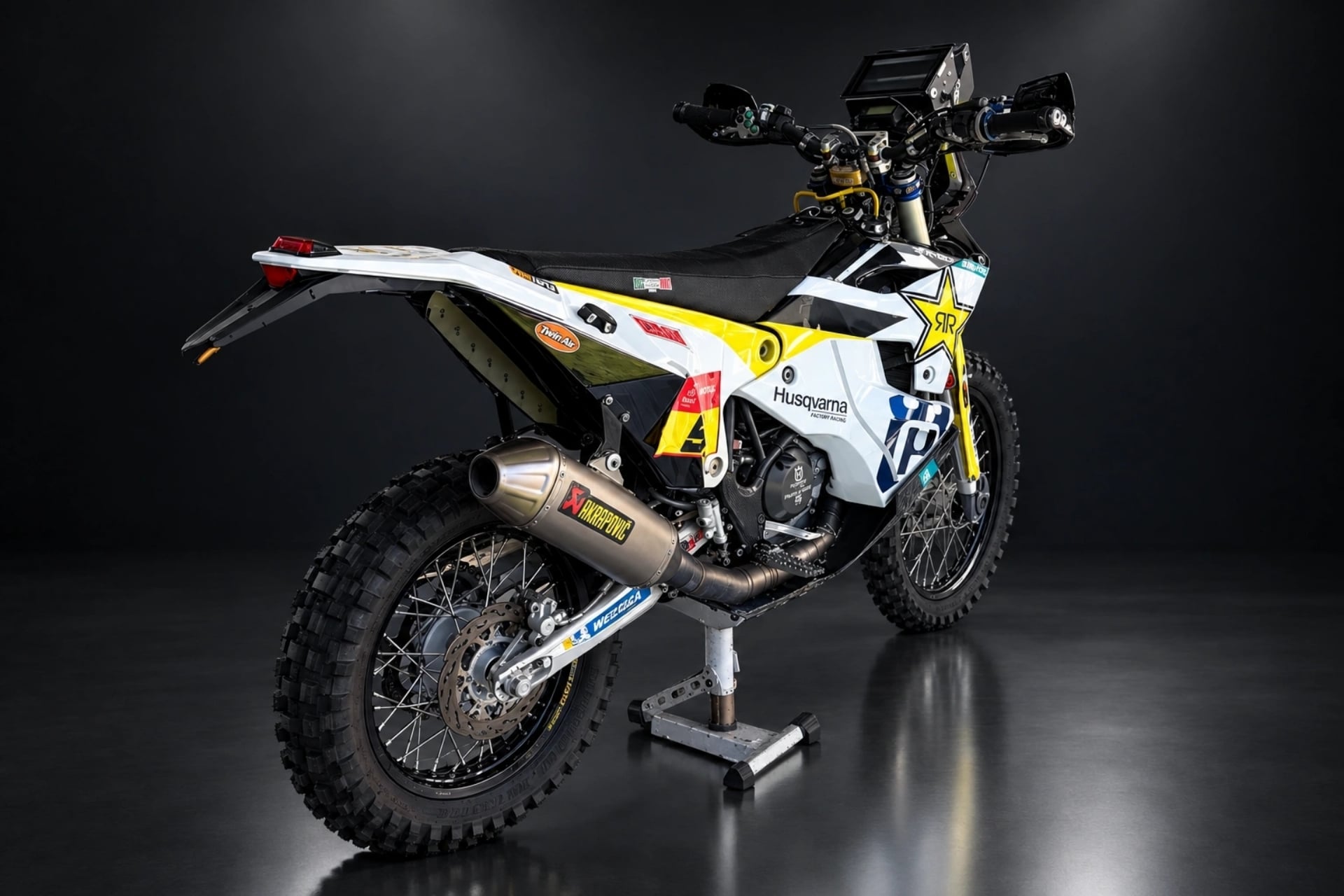 Husqvarna FR 450 Rally Factory del Dakar 2020 de Pablo Quintanilla
