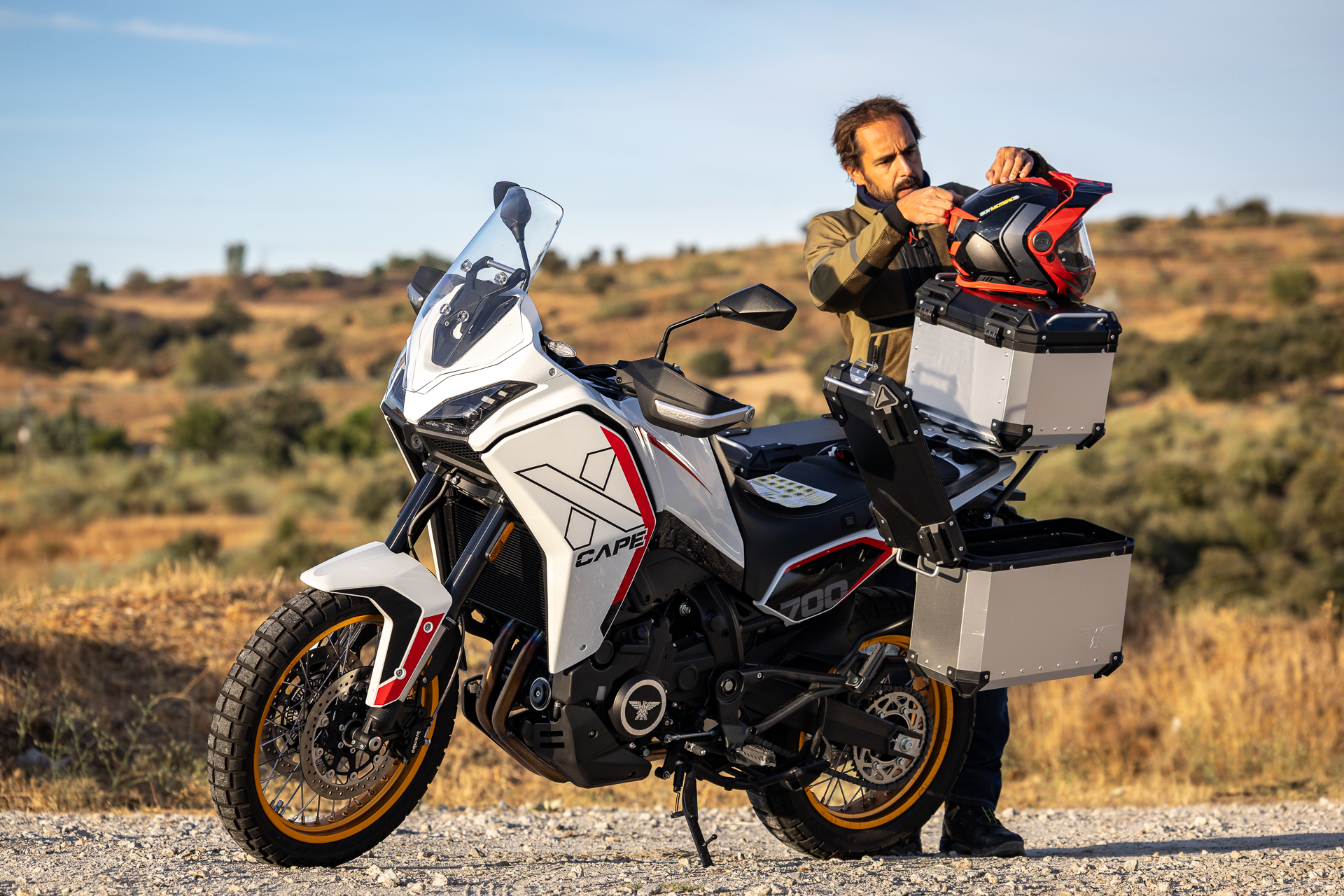 Prueba Moto Morini X-Cape 700