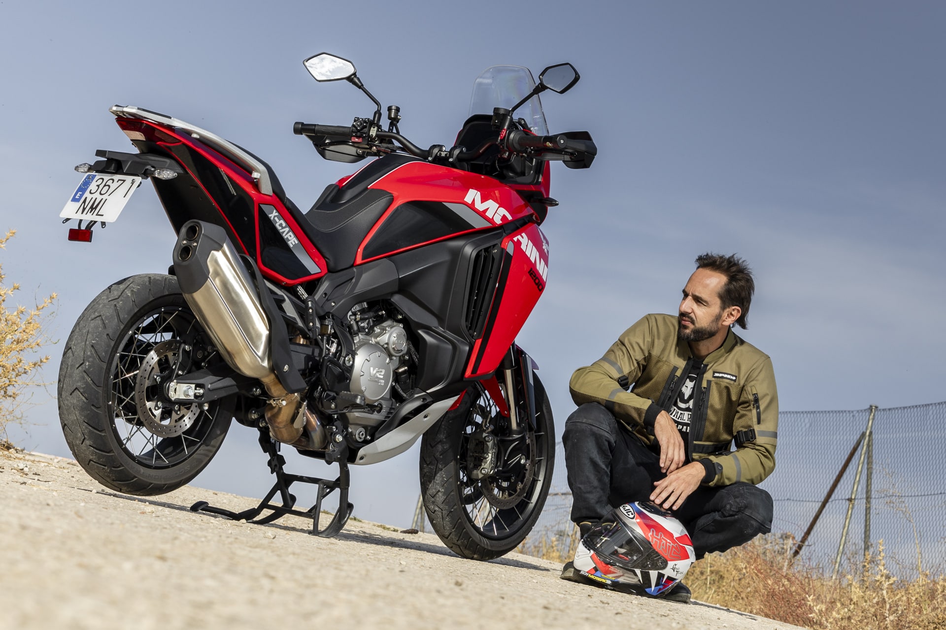 Prueba Moto Morini X-Cape 1200