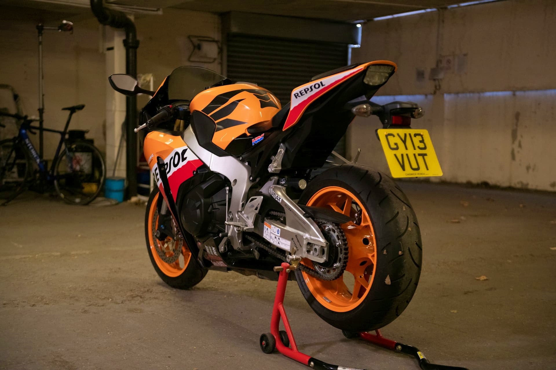 James May Honda CBR1000RR Fireblade Repsol de 2013
