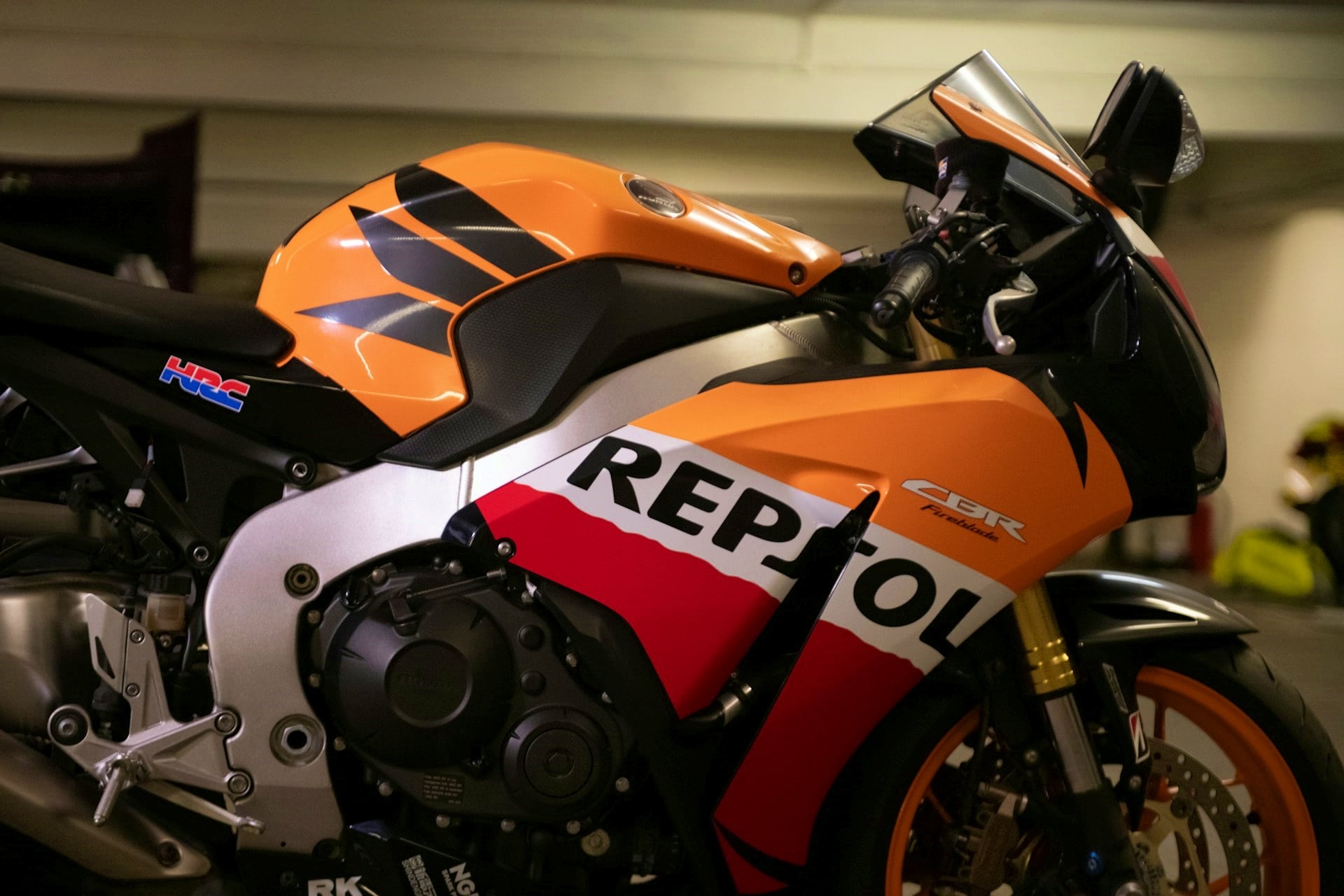James May Honda CBR1000RR Fireblade Repsol de 2013