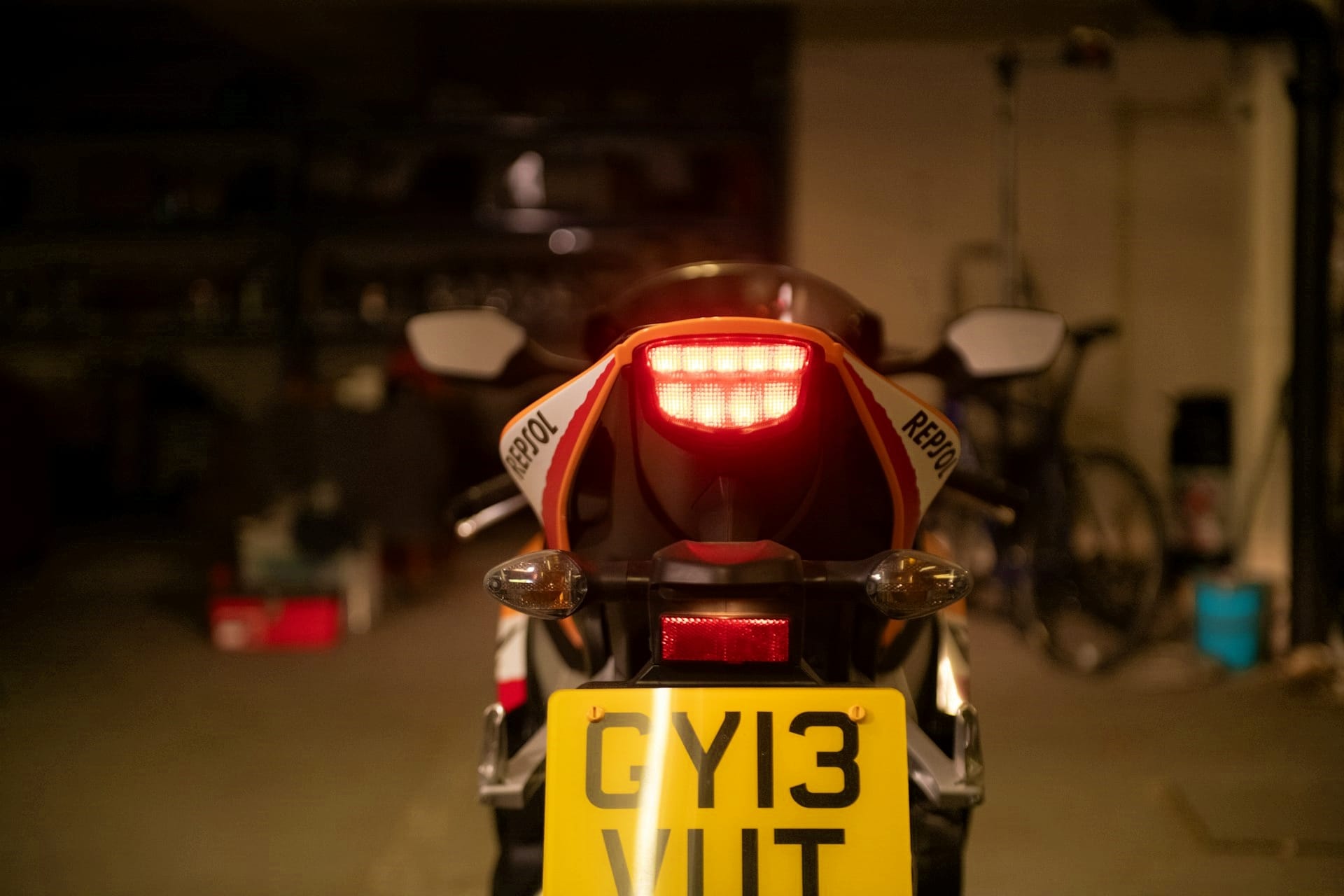 James May Honda CBR1000RR Fireblade Repsol de 2013
