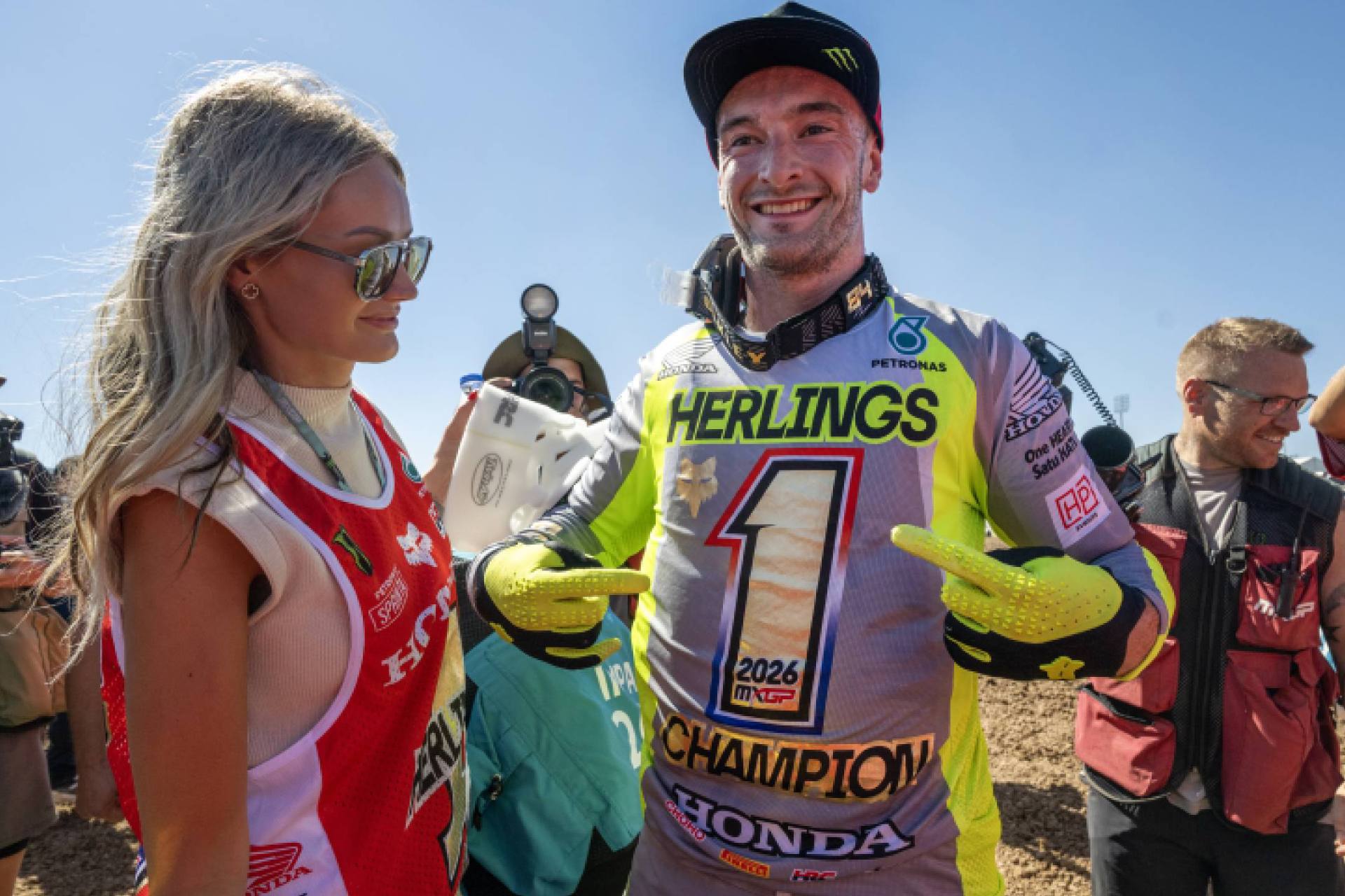 ¡Histórico! Jeffrey Herlings conquistó su sexto Mundial de MXGP con Honda
