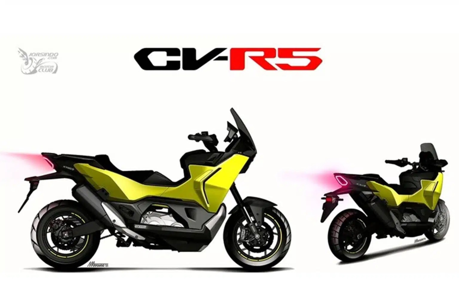CV-X45 2027: KYMCO desvela su nuevo scooter ADV para el A2