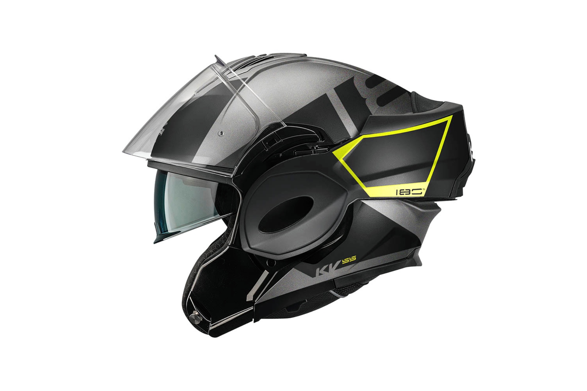 Kappa KV55 York, el casco que gira 180° y combina protección, tecnología y versatilidad