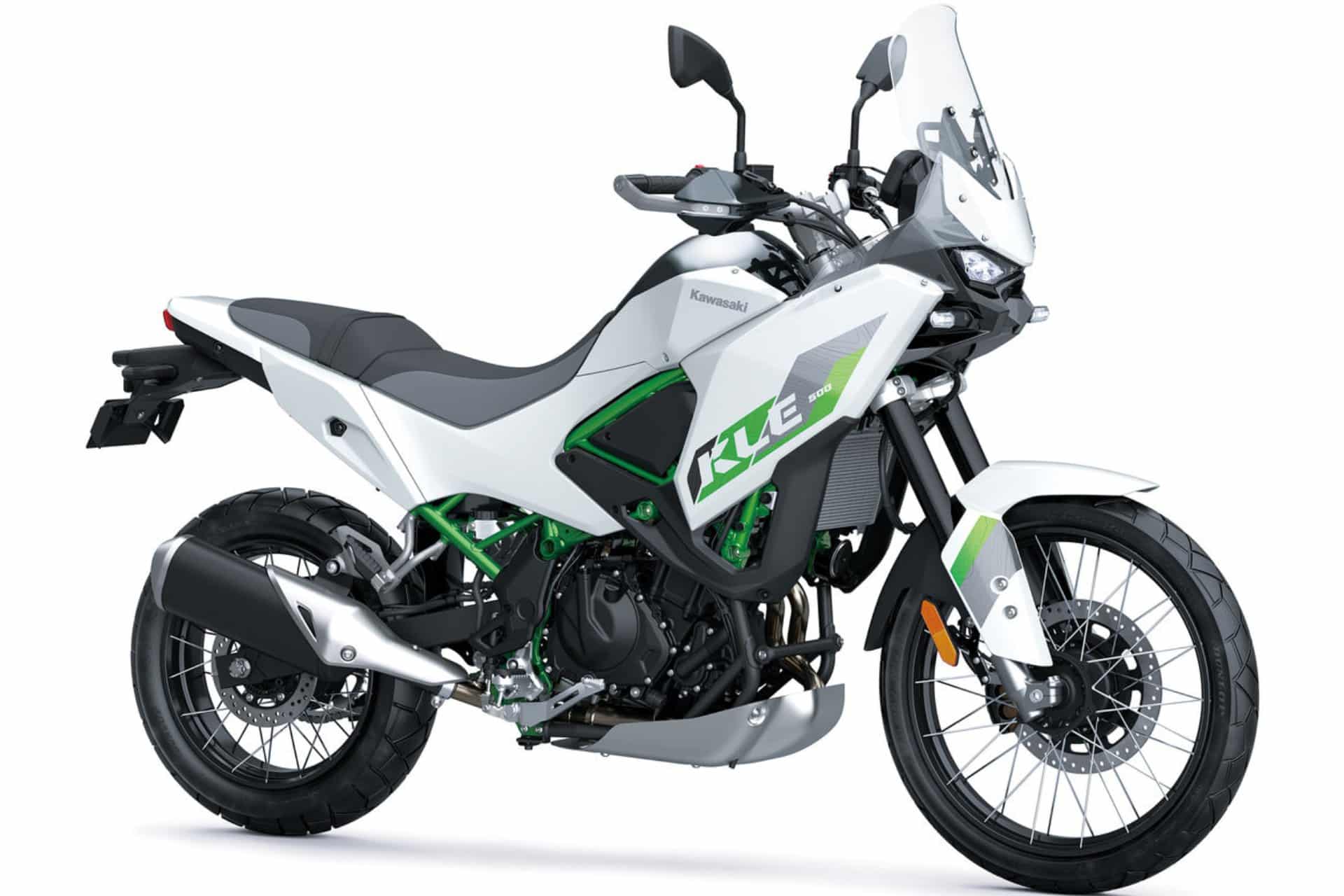 Kawasaki KLE500 SE Smartride 2027, la Adventure que cambia las reglas del juego