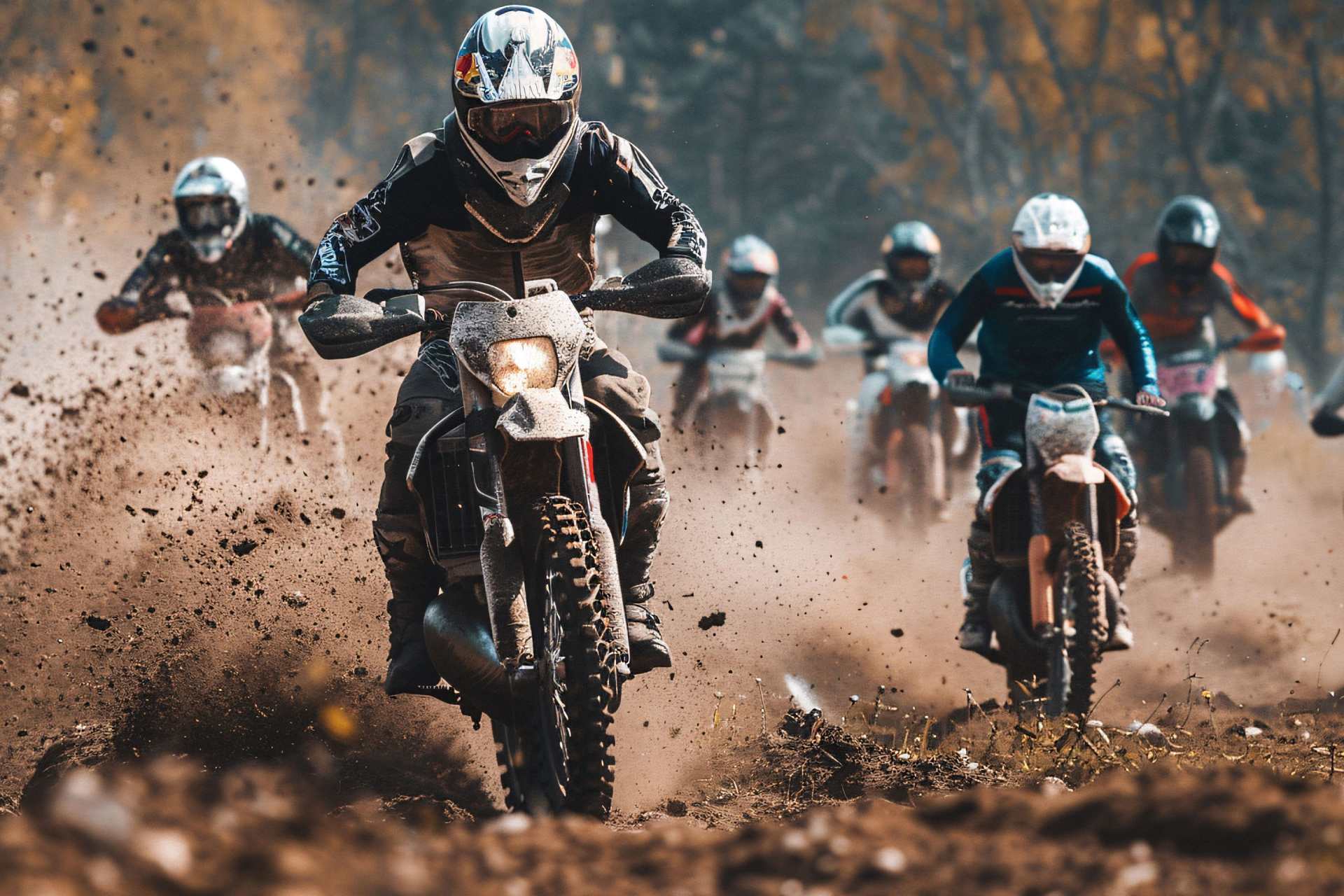 ¿Cómo limpiar su moto tras una larga jornada de mucho barro?