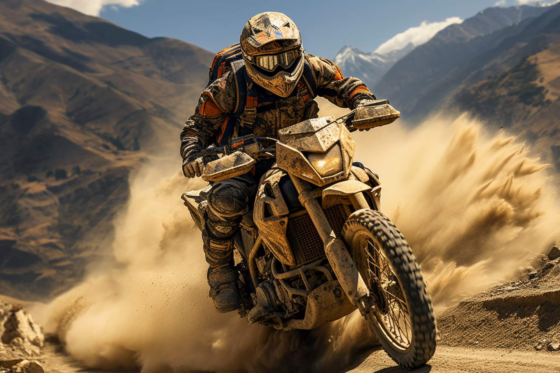 ¿Cómo limpiar su moto tras una larga jornada de mucho barro?