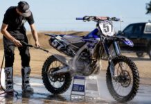 ¿Cómo limpiar su moto tras una larga jornada de mucho barro?