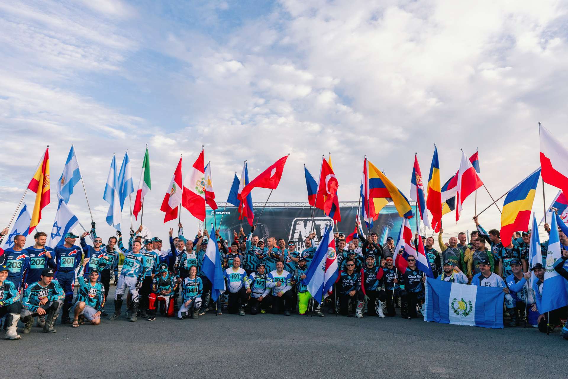 CFMOTO Colombia y su interesante participación en el MT CHALLENGE 2026