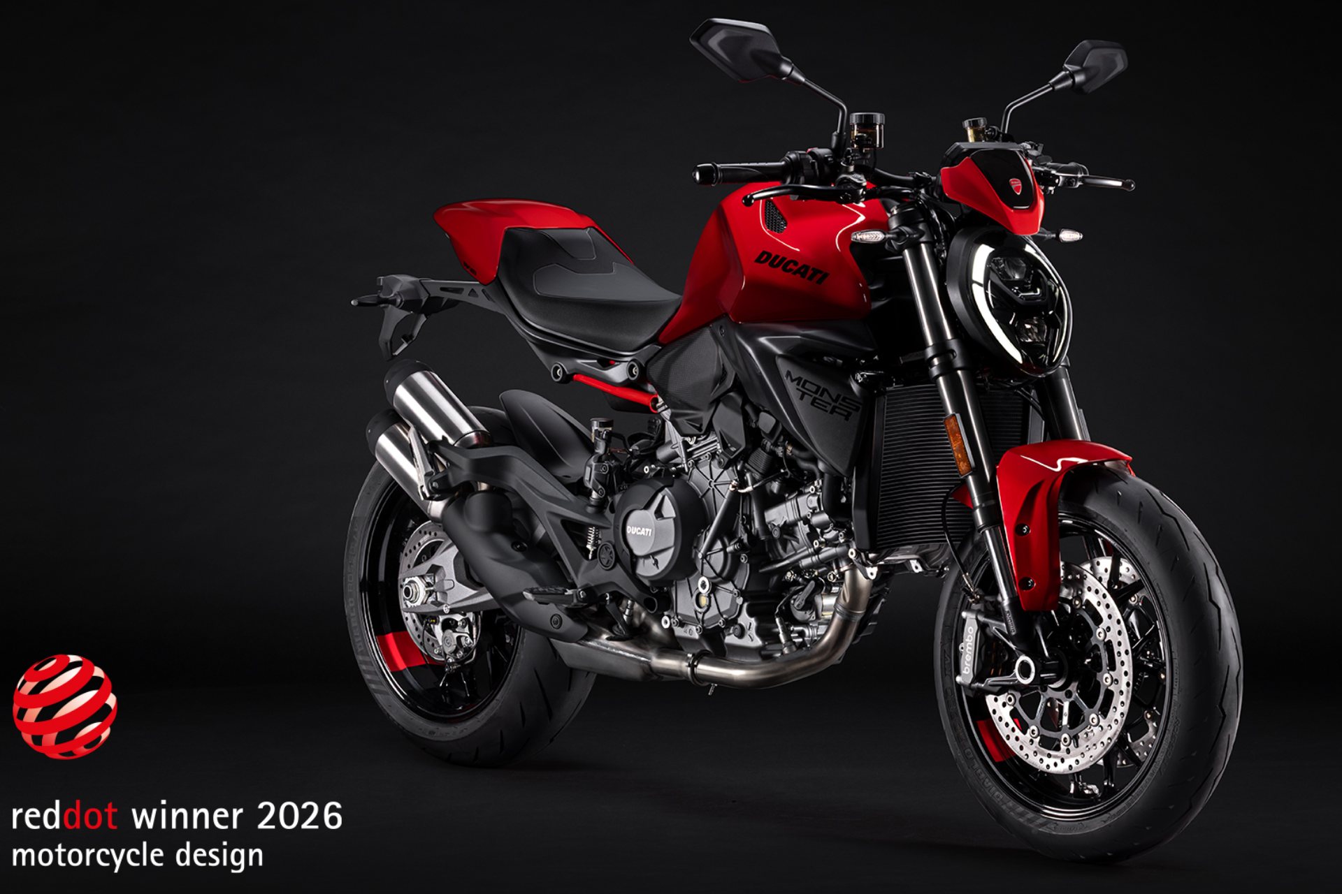 Ducati Monster se lleva el Red Dot Design Award 2026