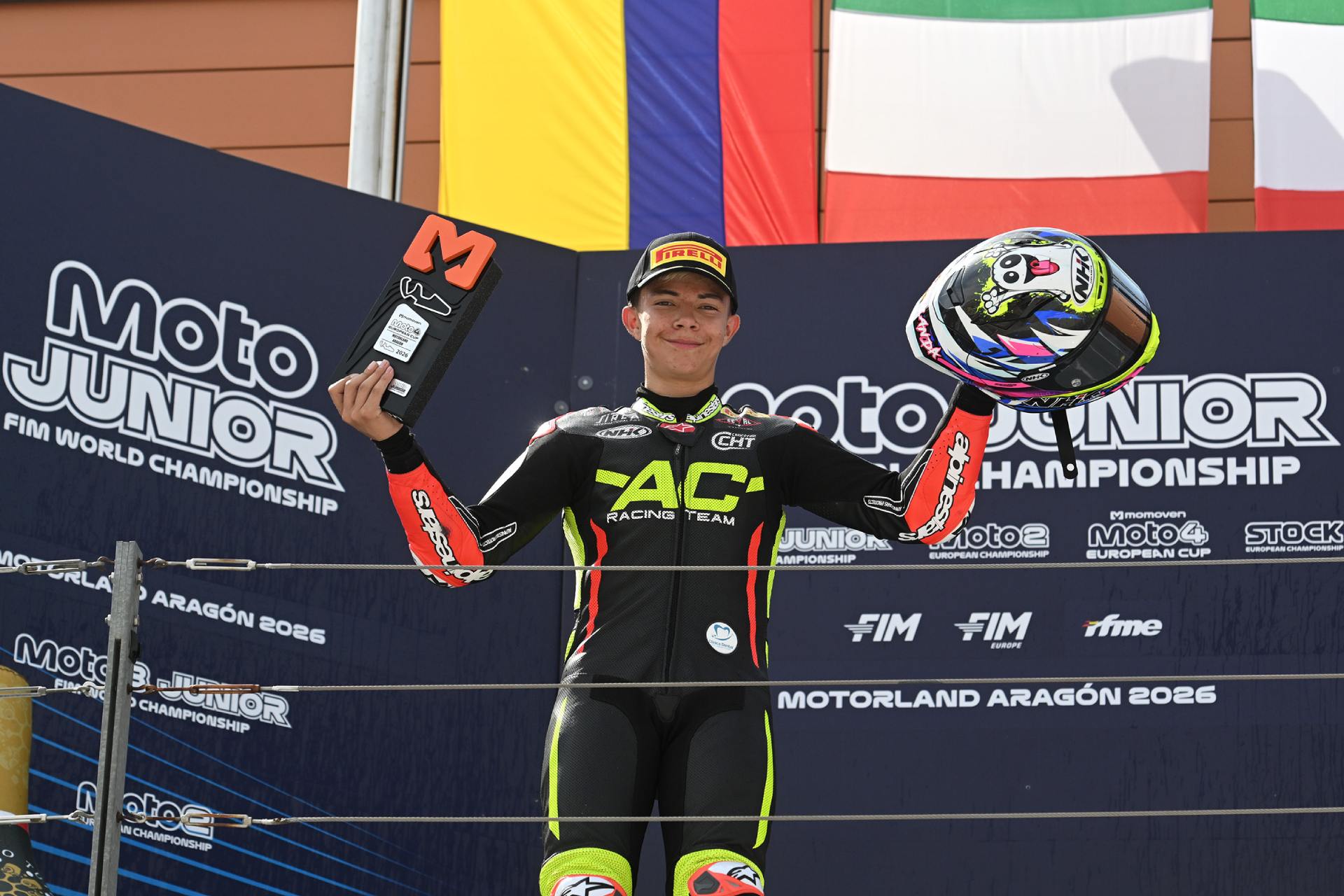 Moto4 European Cup: Mateo Marulanda vuelve al podio y busca un lugar en la historia