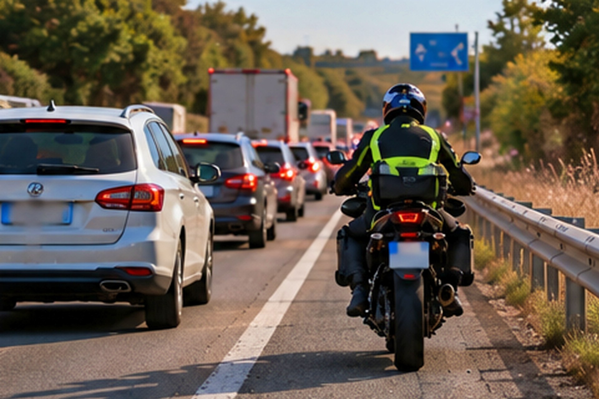 Motos arcén Cataluña Reglamento de Circulación 2026