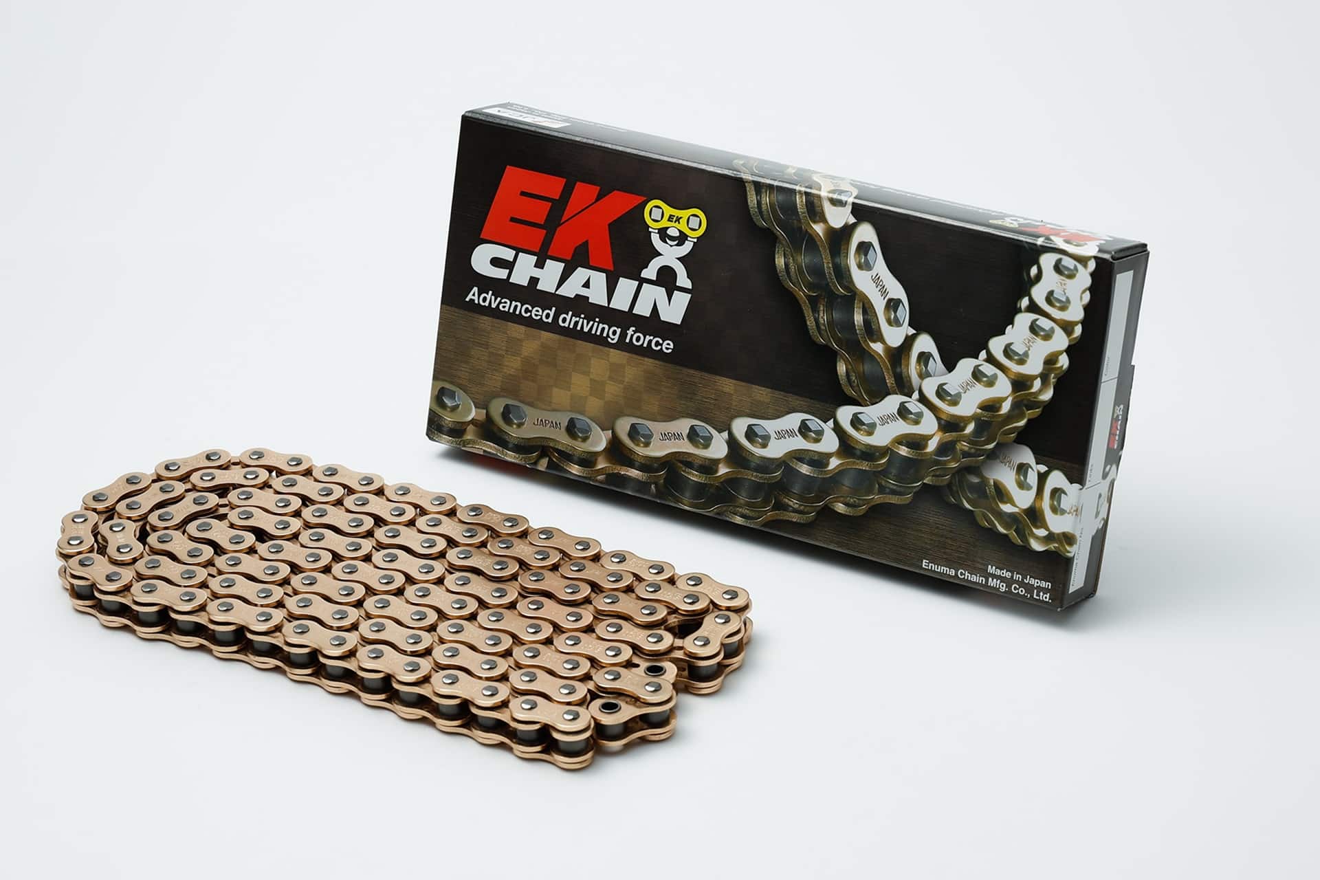 Gama de cadenas EK Chain: ingeniería japonesa en su versión más exigente