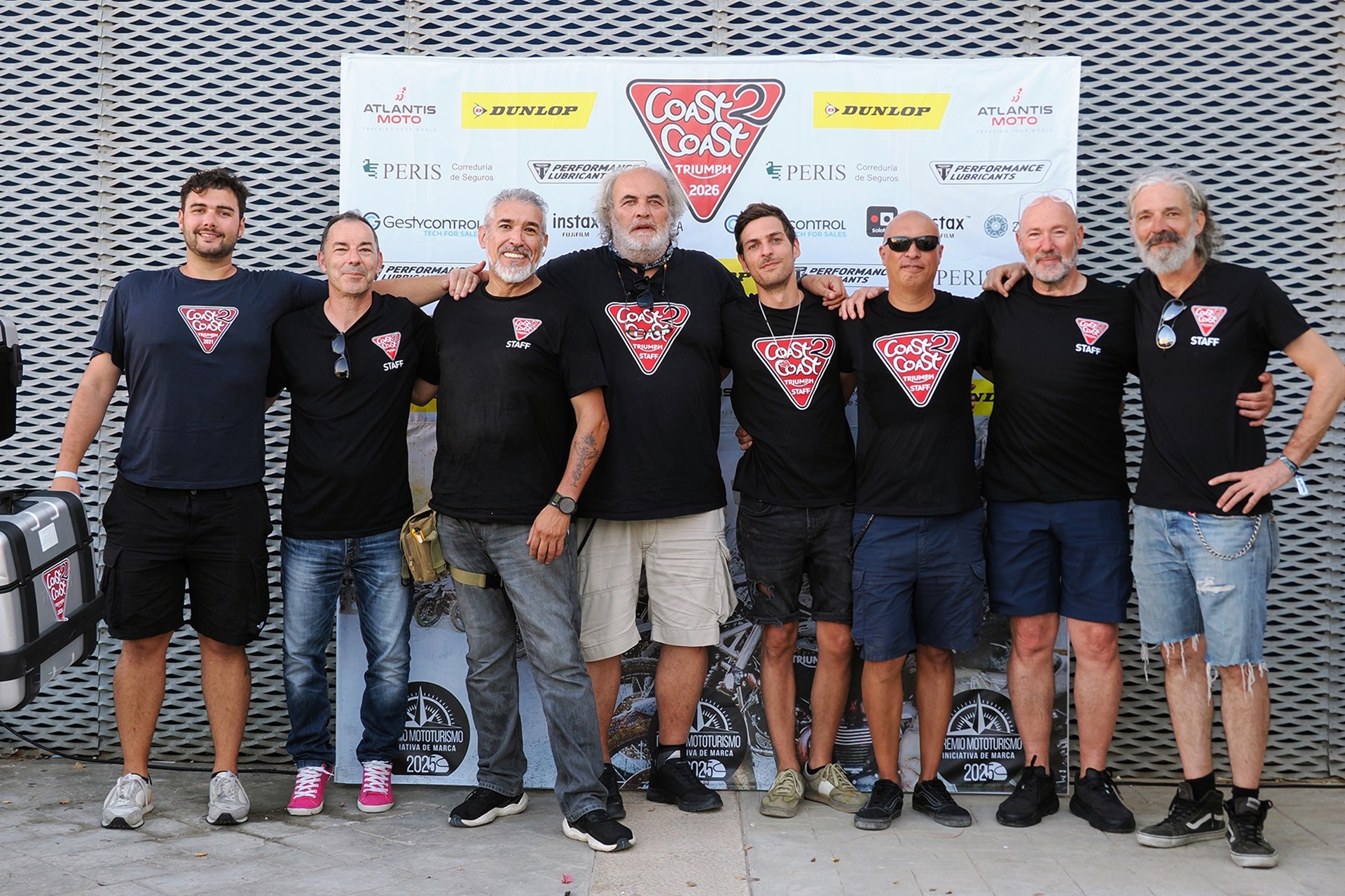 Triumph Coast 2 Coast 2026: Un centenar de motos recorrieron el este y sur peninsular