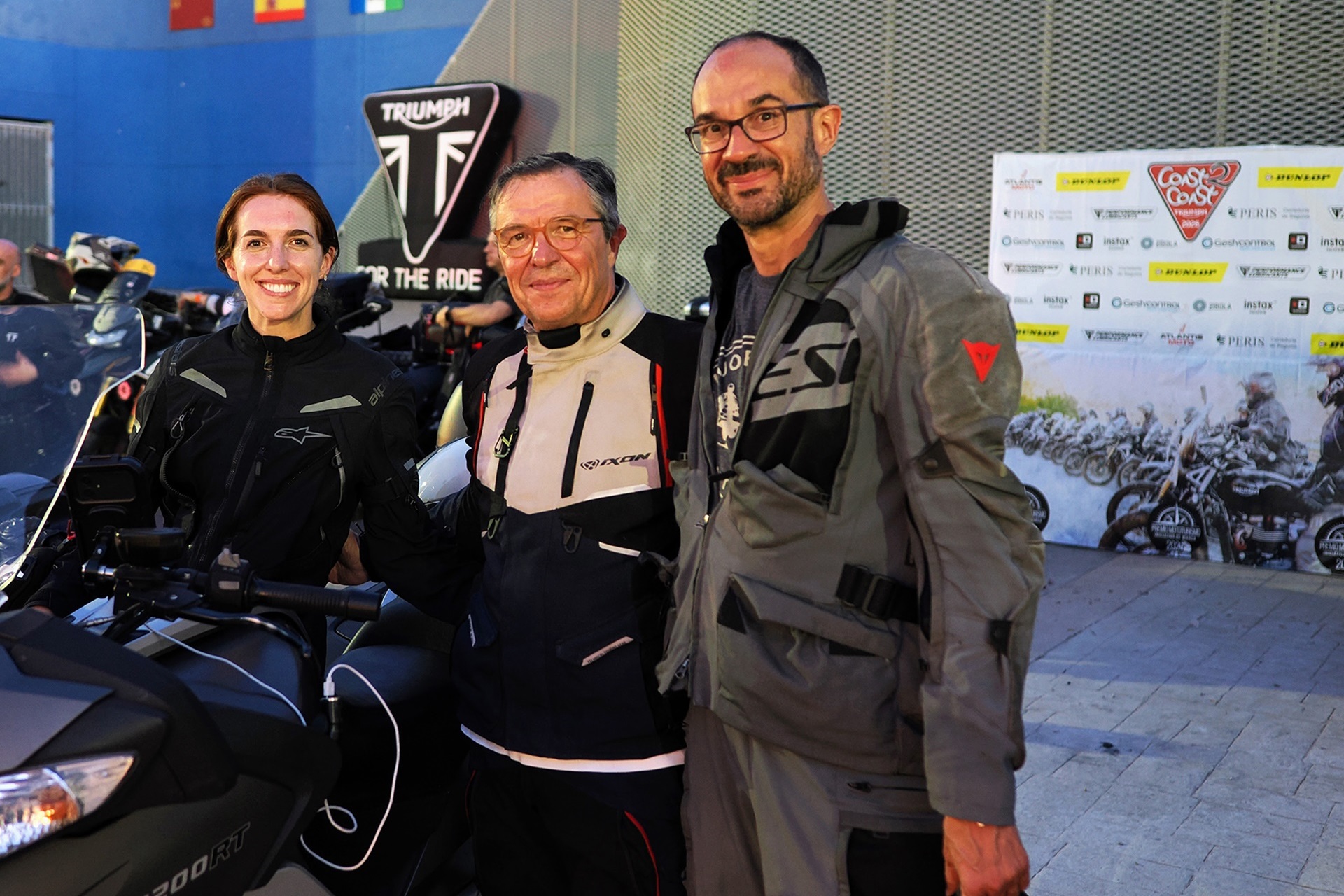 Triumph Coast 2 Coast 2026: Un centenar de motos recorrieron el este y sur peninsular