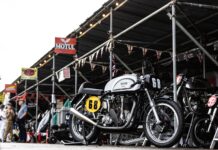 Norton y Works Racing participan con una histórica Manx 30M en Goodwood Revival 2026