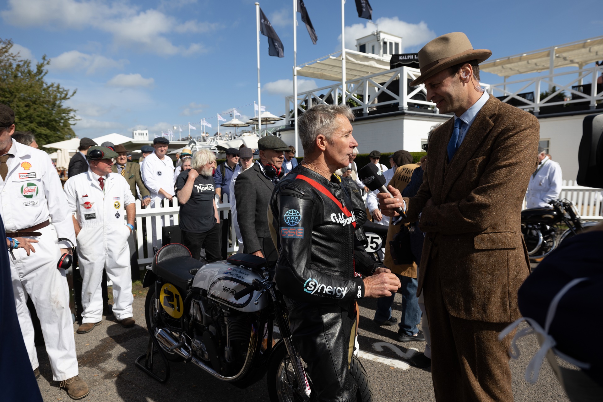 Norton y Works Racing participan con una histórica Manx 30M en Goodwood Revival 2026