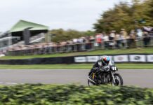 Norton y Works Racing participan con una histórica Manx 30M en Goodwood Revival 2026