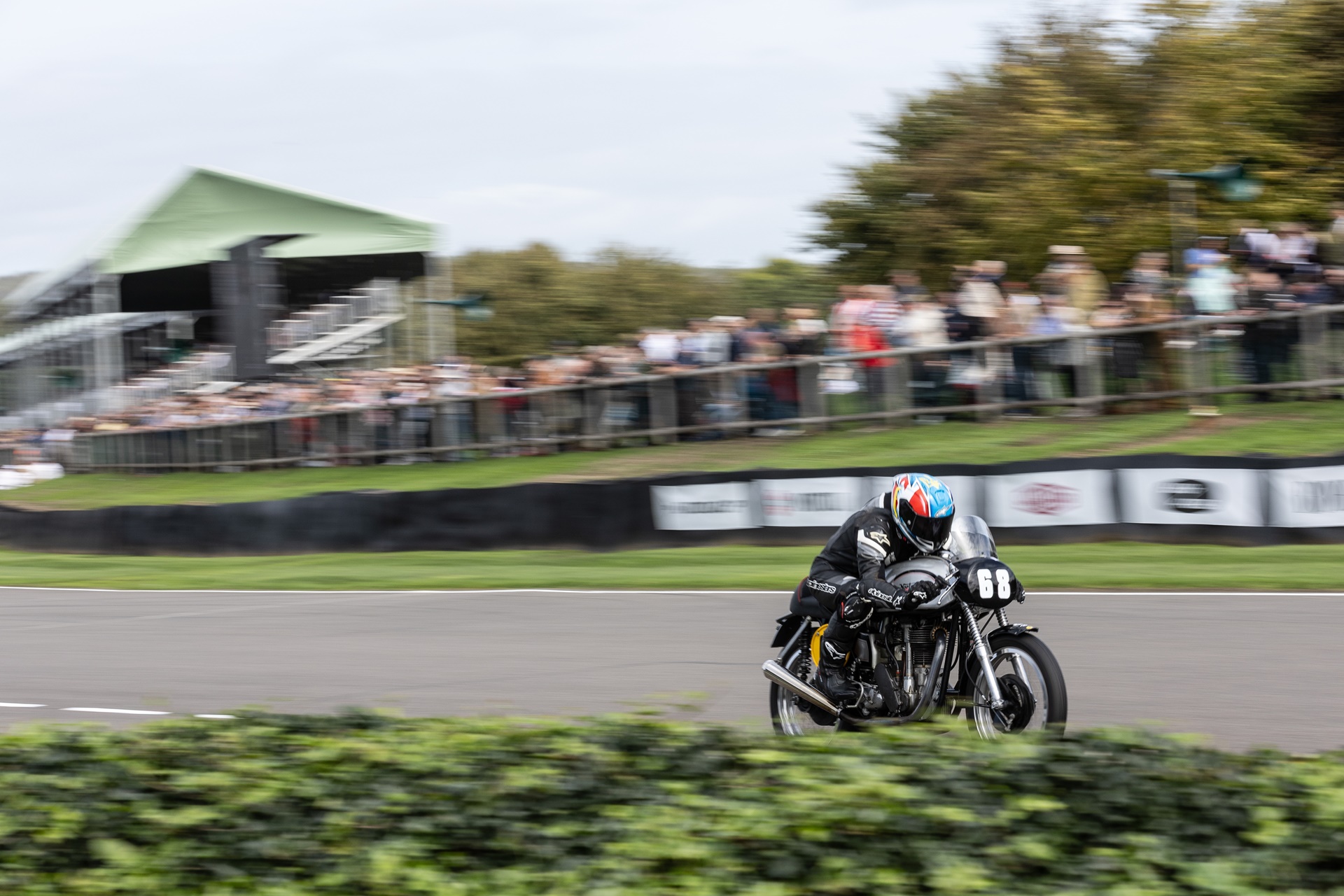 Norton y Works Racing participan con una histórica Manx 30M en Goodwood Revival 2026