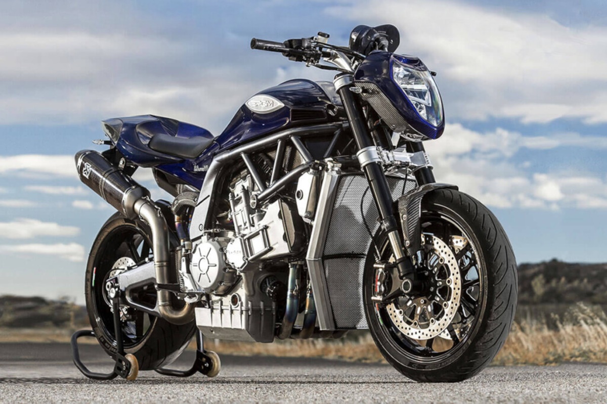 PGM V8: una loca creación con dos motores de R1, 334 CV y 180.000 dólares de la época