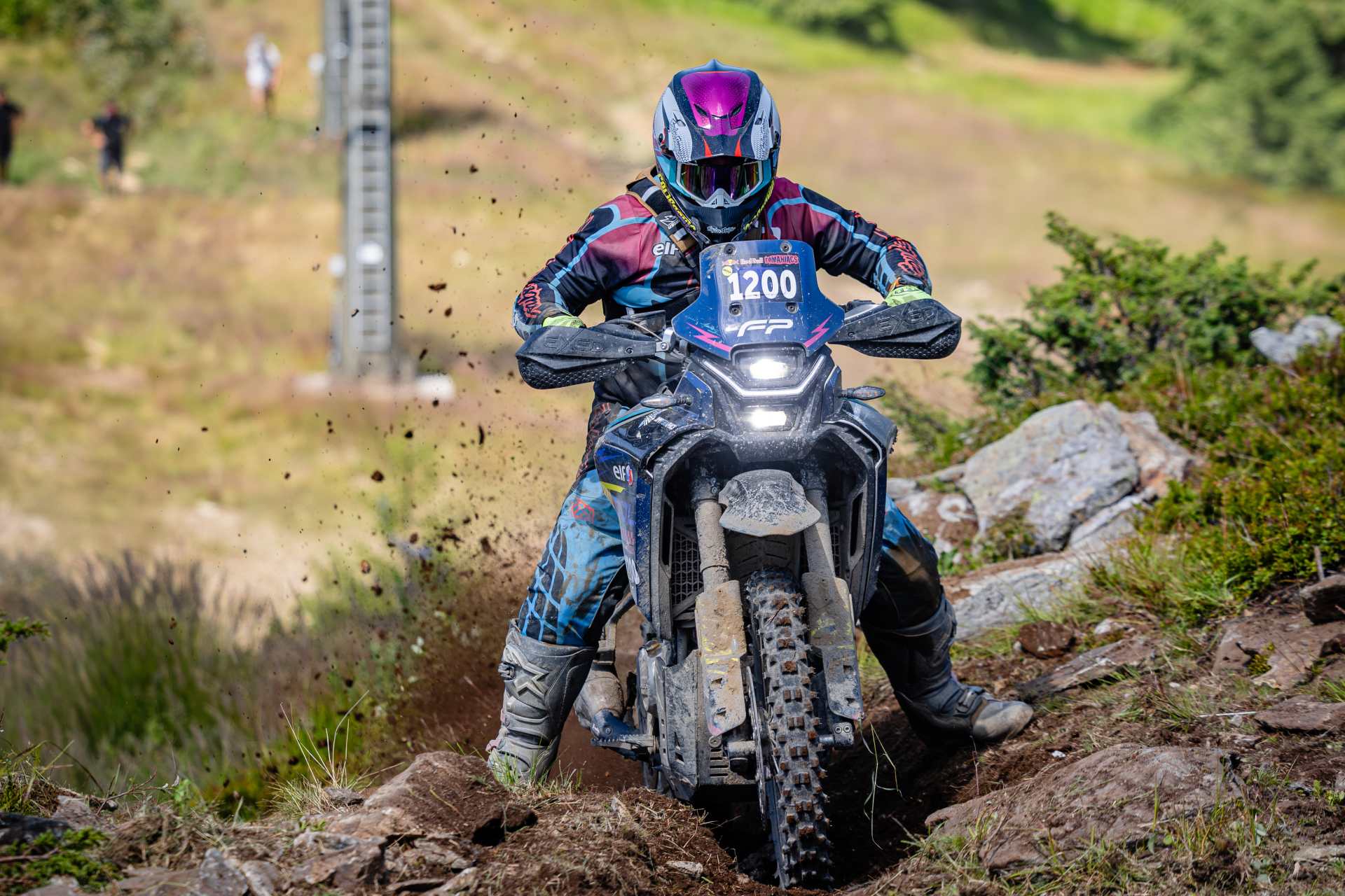 Daniel Fernández y su buena presentación en el Red Bull Romaniacs.