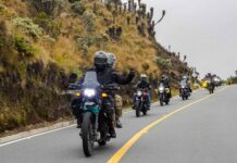 Royal Enfield convirtió las carreteras de Caldas en una ruta de solidaridad