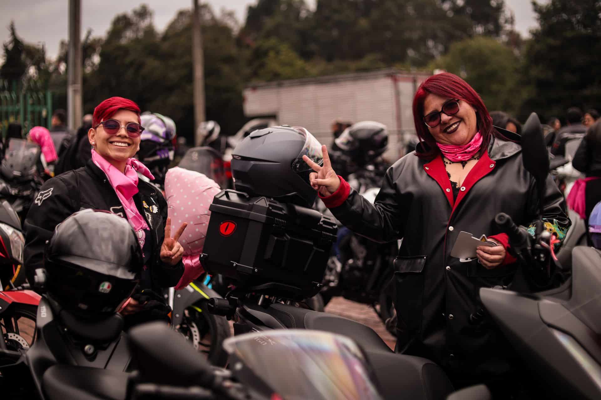 La Ruta Rosa: más de 500 motos rodando por un propósito